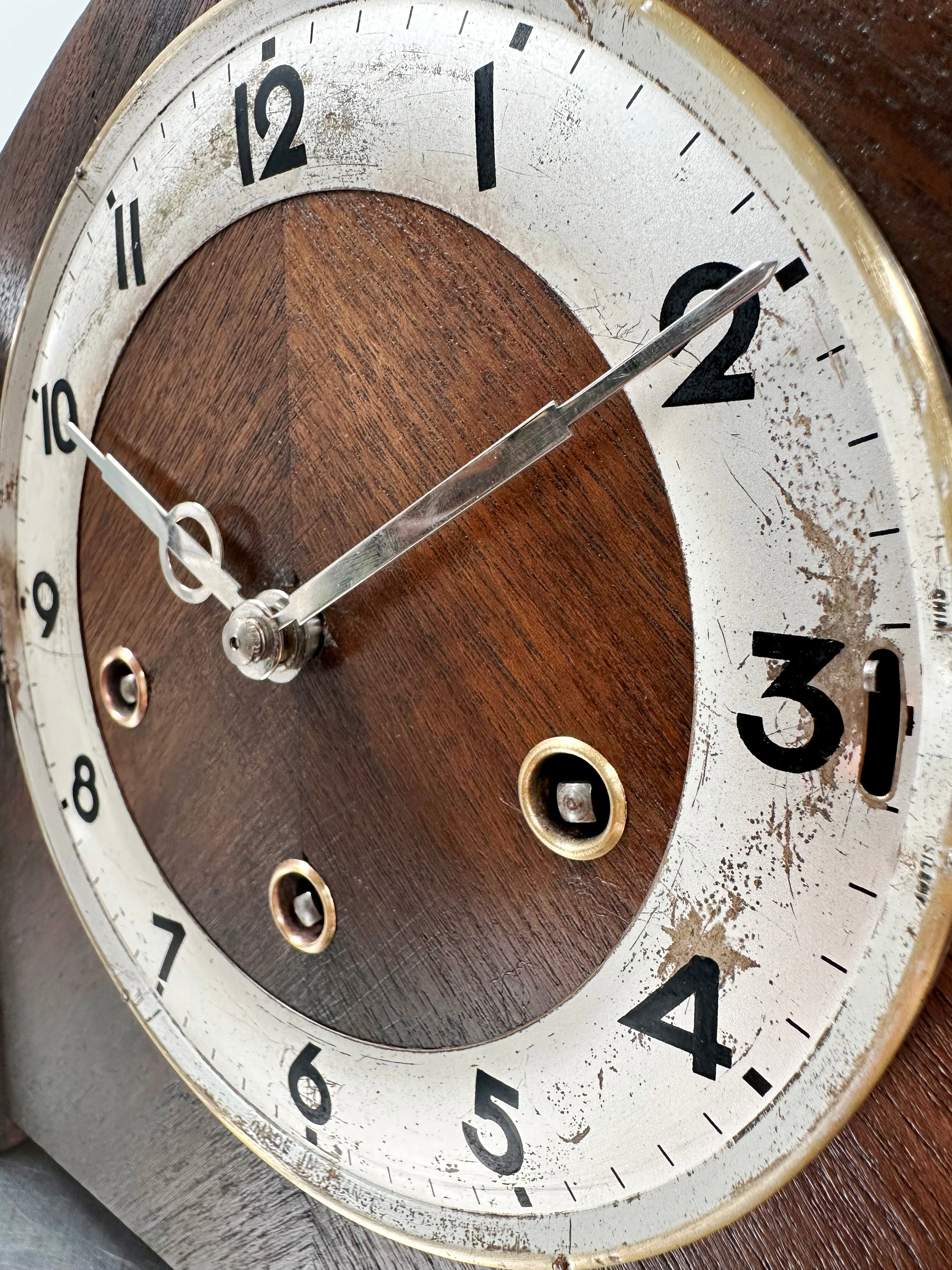 Vintage French ODO Westminster Chime Mantel Clock | Adelaide Clocks