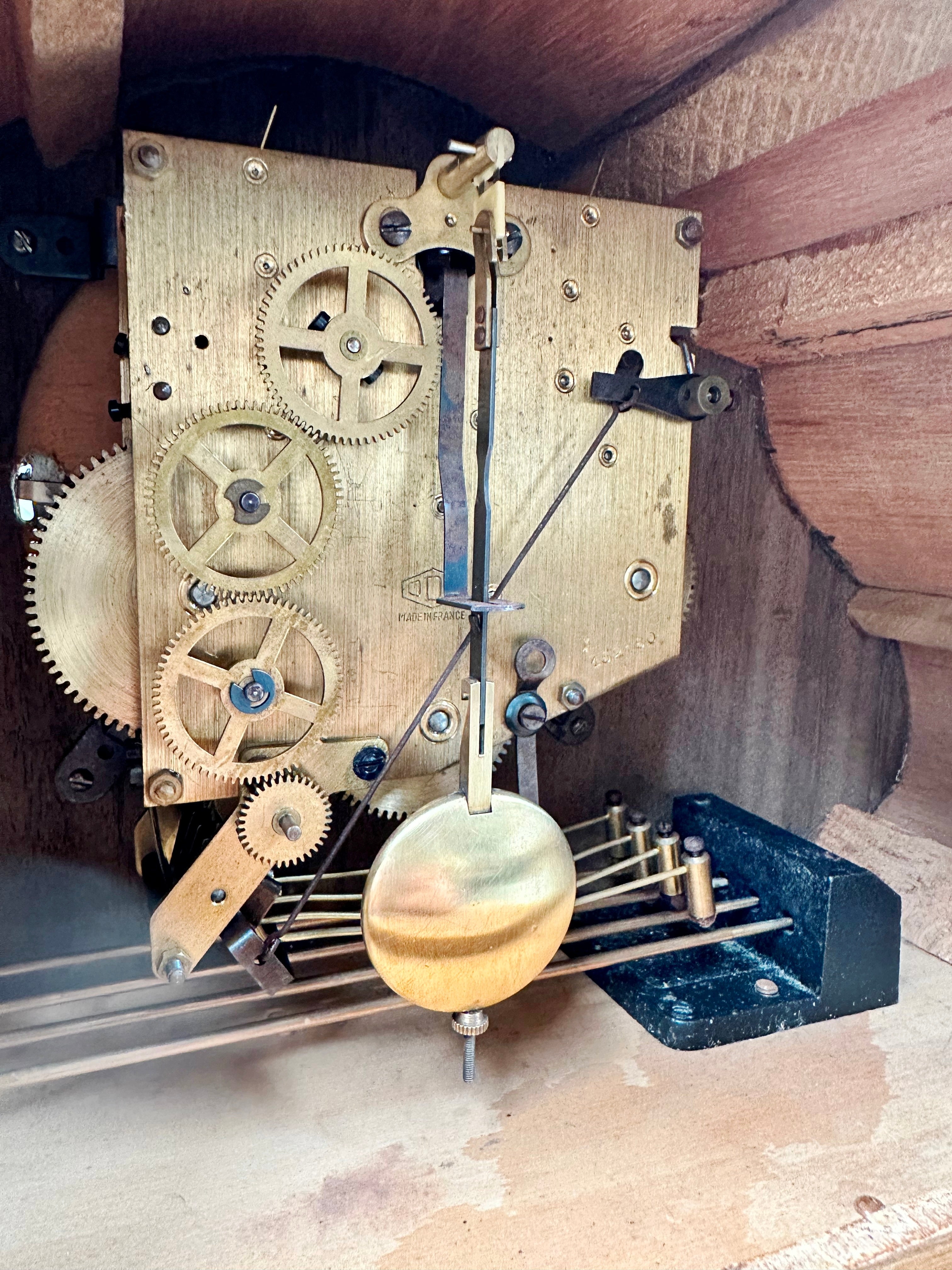 Vintage French ODO Westminster Chime Mantel Clock | Adelaide Clocks