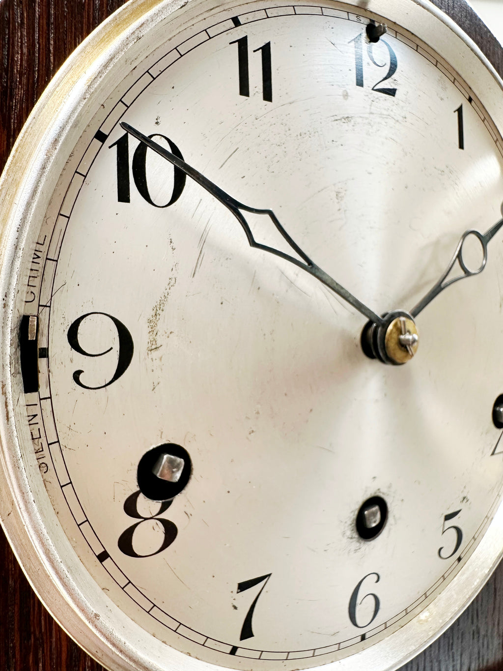 Vintage HAC Westminster Hammer Chime Napoleon Mantel Clock | Adelaide Clocks