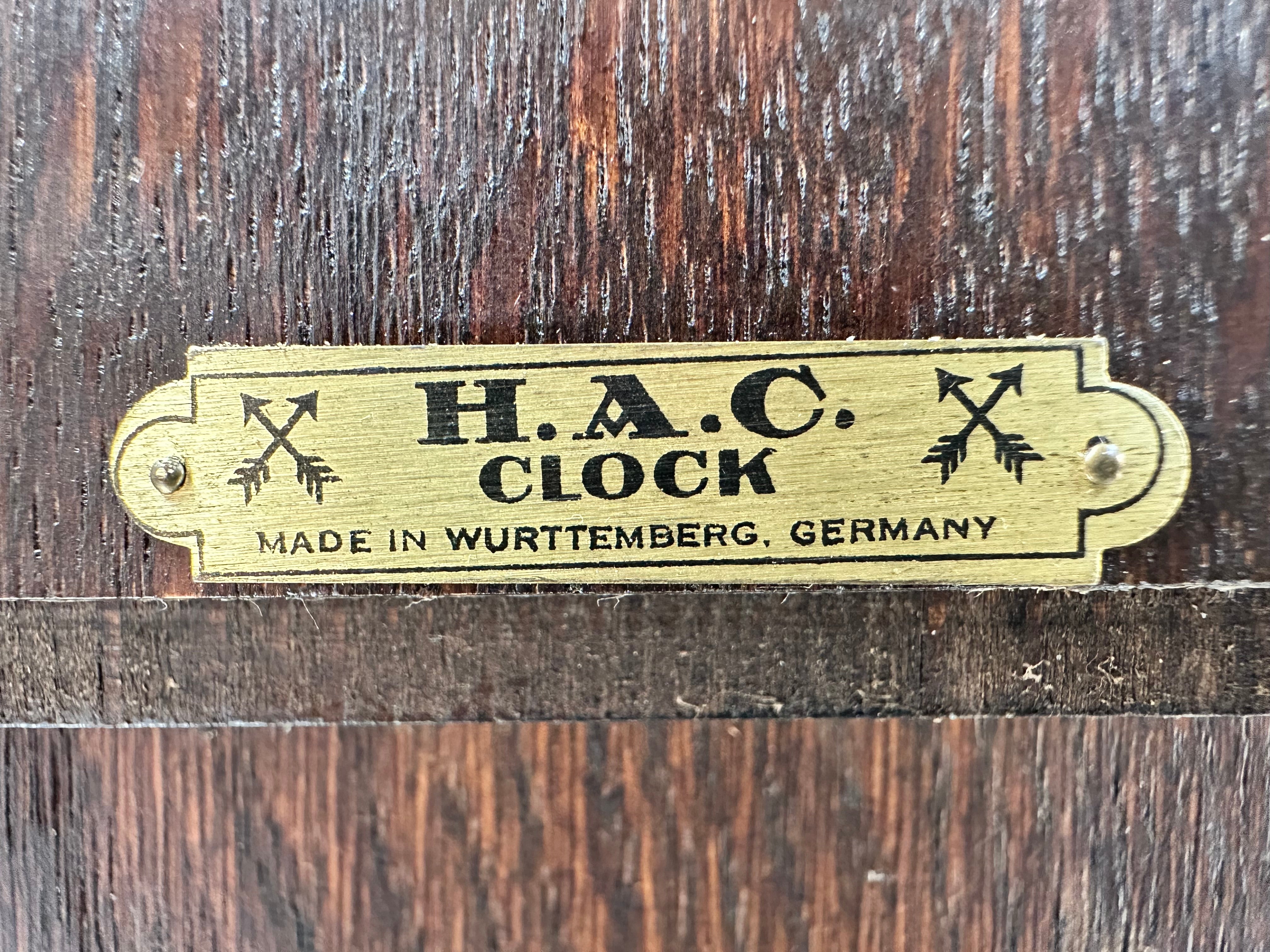 Vintage HAC Westminster Hammer Chime Napoleon Mantel Clock | Adelaide Clocks