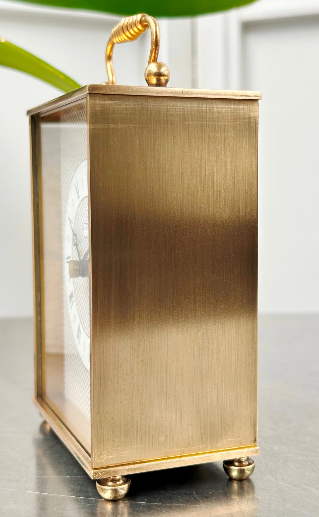 Vintage Junghans ATO-MAT Carriage Battery Desk Clock | Adelaide Clocks