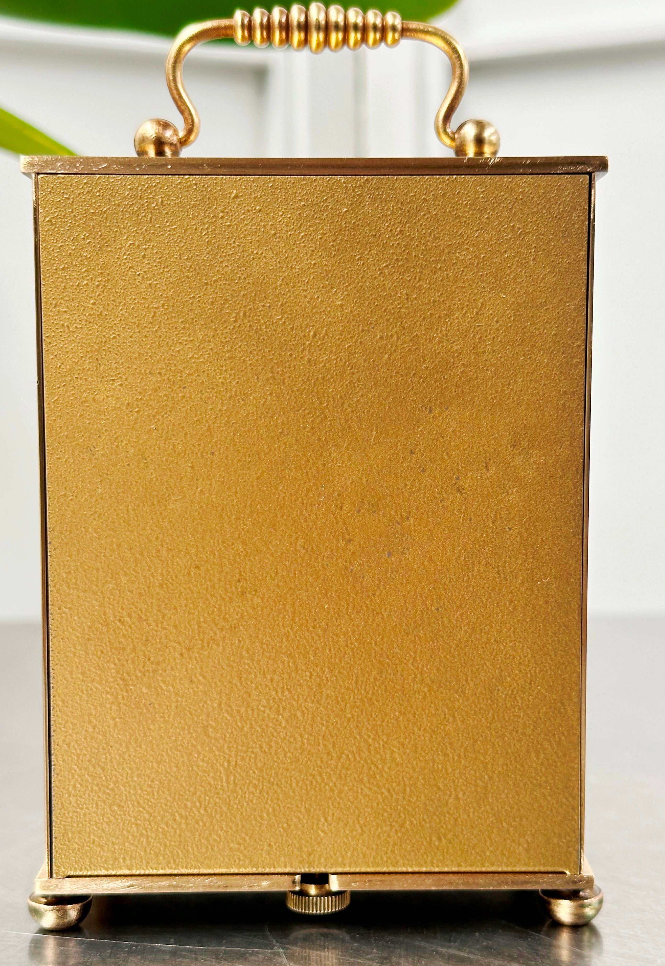 Vintage Junghans ATO-MAT Carriage Battery Desk Clock | Adelaide Clocks