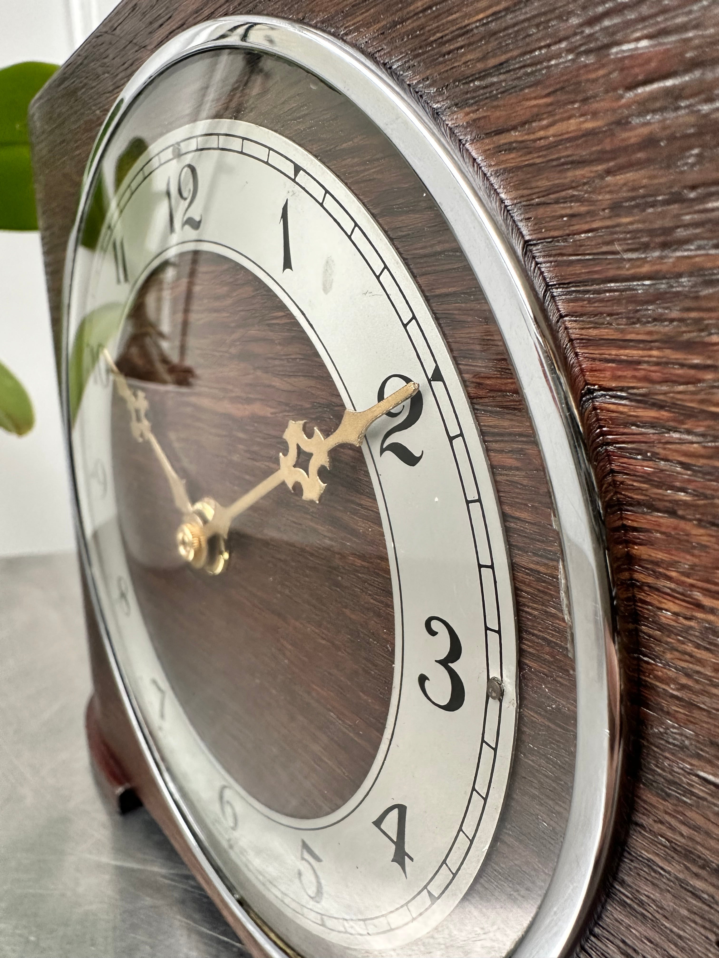 Vintage Two Florins Time Saver Money Mantel Clock | Adelaide Clocks