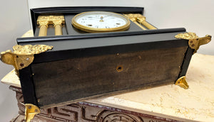 Antique Sessions Battery Mantel Clock | Adelaide Clocks