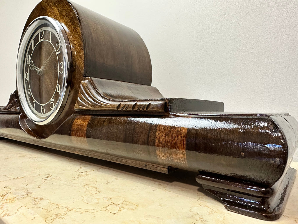 Vintage SMITH SECTRIC Electric WESTMINSTER Chime Mantel Clock  | eXibit collection