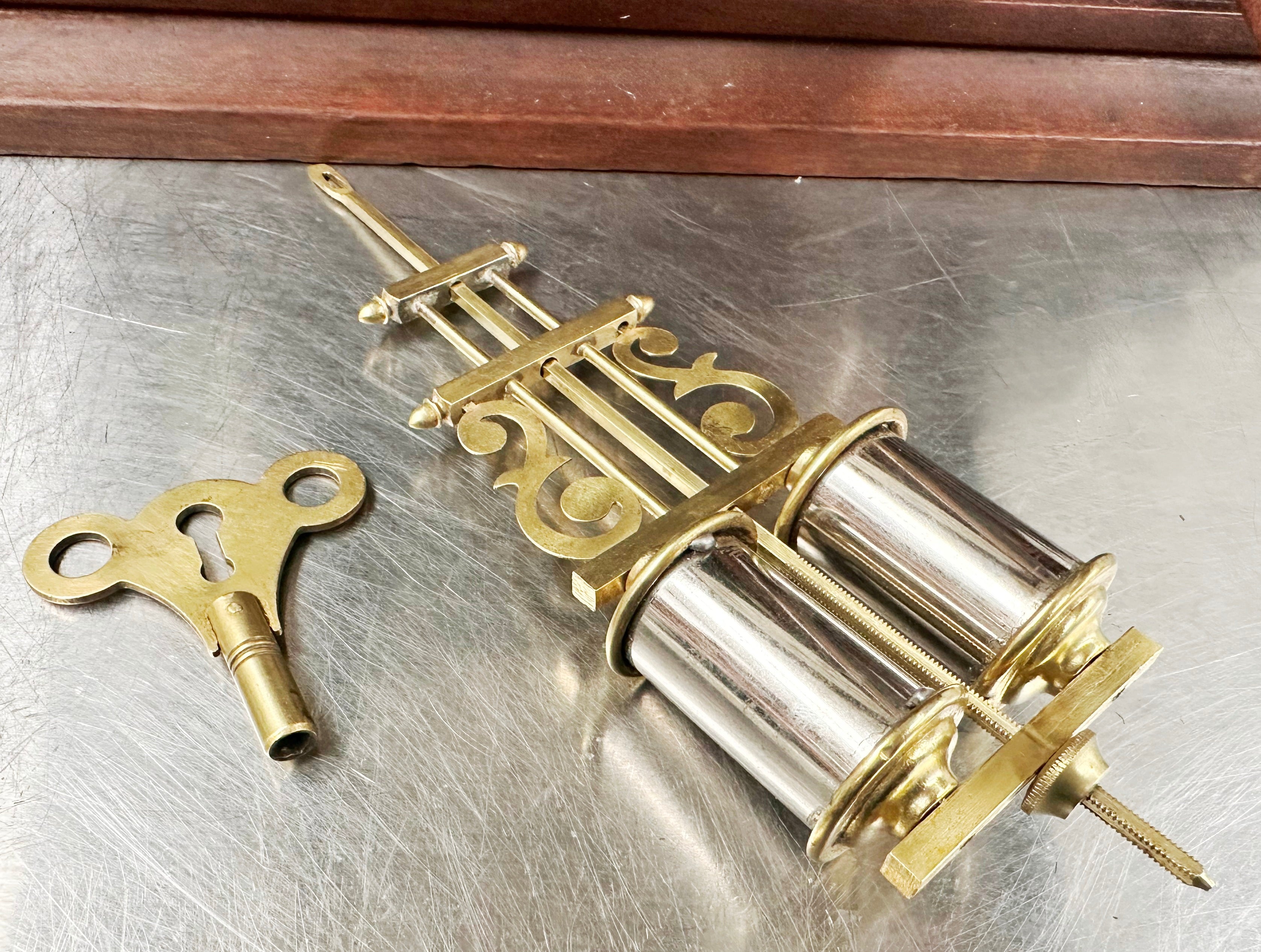 Antique New Haven Hammer on Coil Pendulum Mantel Clock | Adelaide Clocks