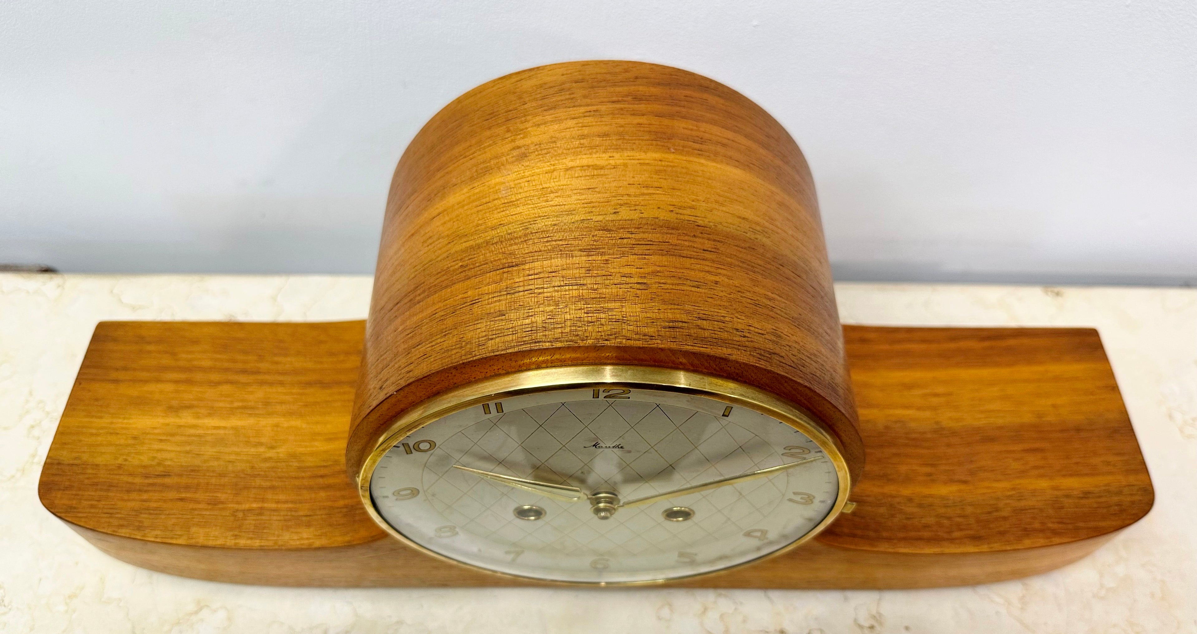 Vintage MAUTHE Retro BIM BAM Hammer Chime Mantle Clock | eXibit collection