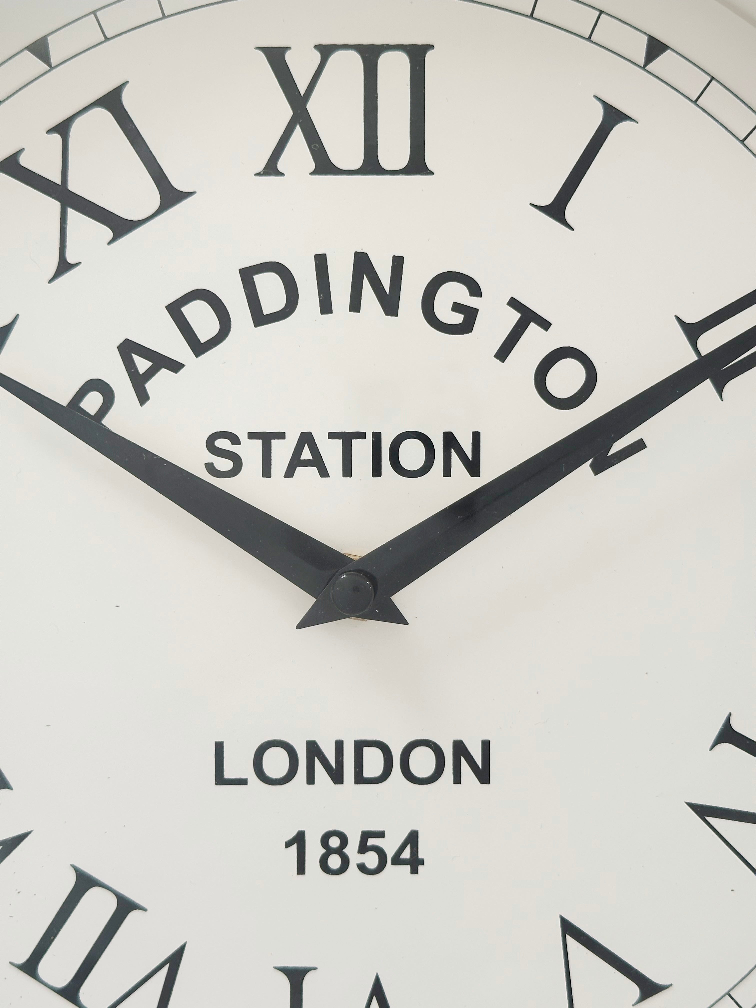 Vintage Paddington Station London Quartz Wall Clock | Adelaide Clocks