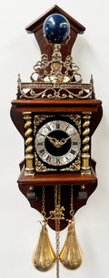 Vintage Dutch Atlas Hammer on Bell Strike Wall Clock | Adelaide Clocks