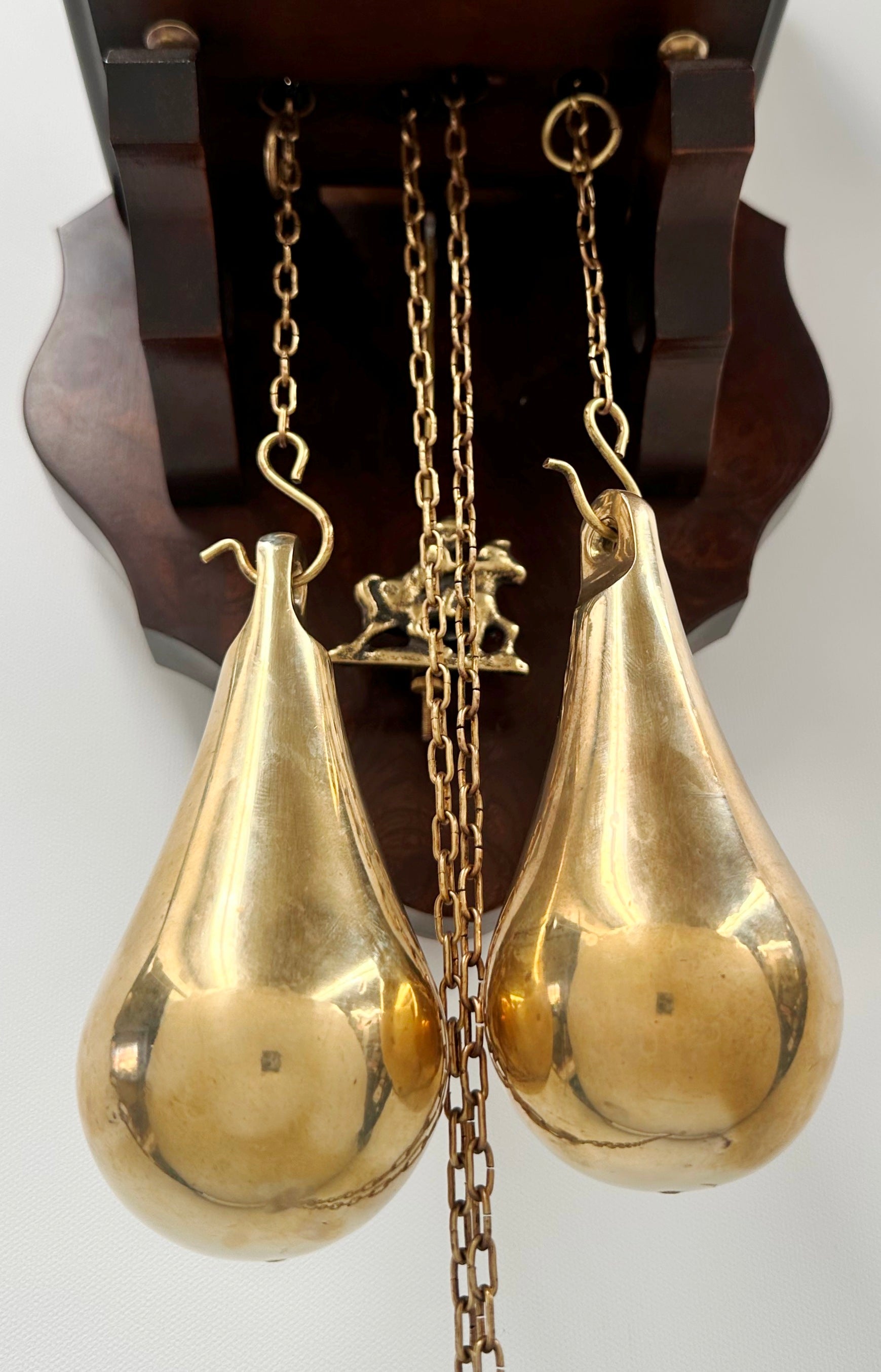 Vintage Dutch Atlas Hammer on Bell Strike Wall Clock | Adelaide Clocks