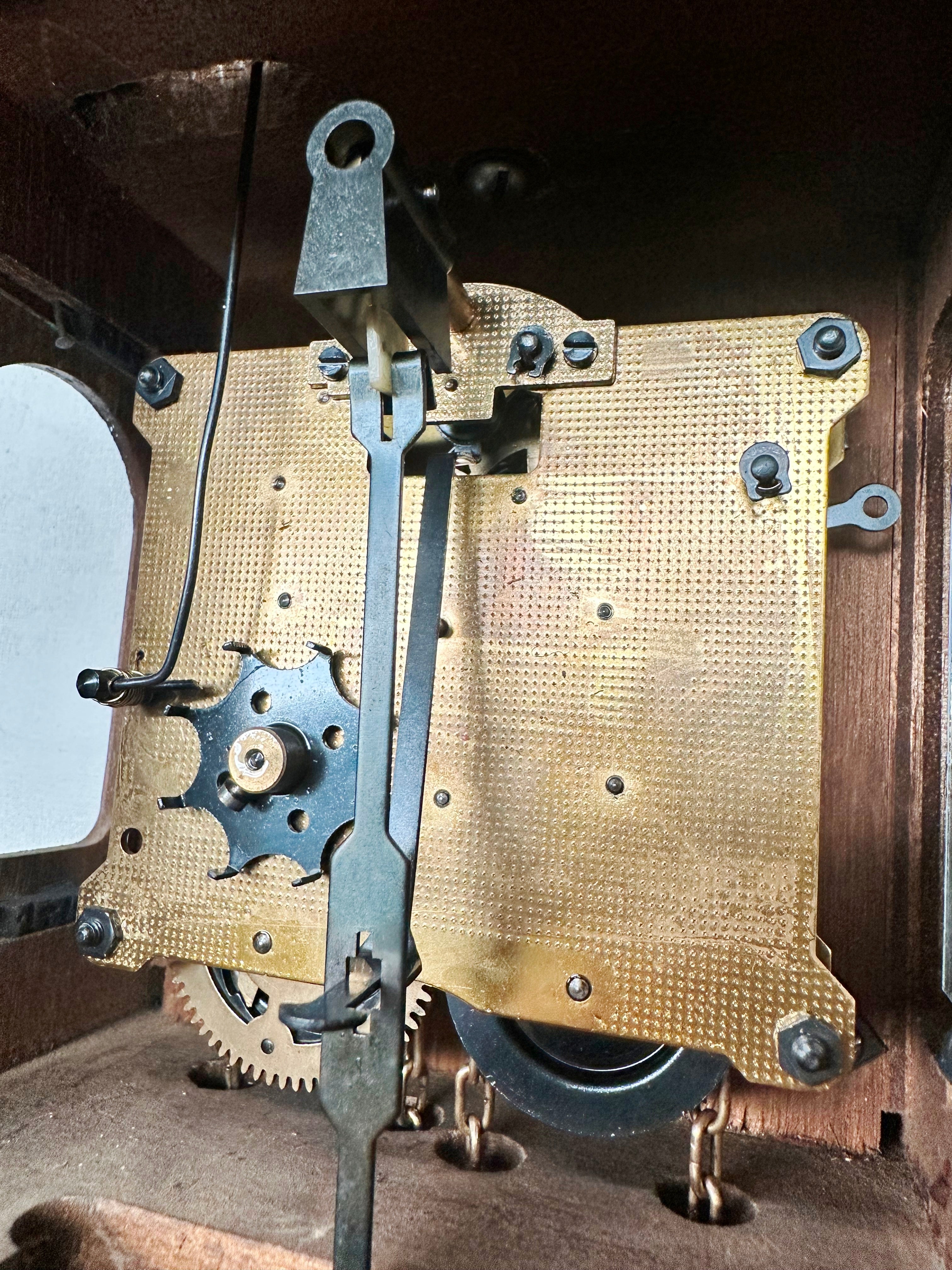 Vintage Dutch Atlas Hammer on Bell Strike Wall Clock | Adelaide Clocks