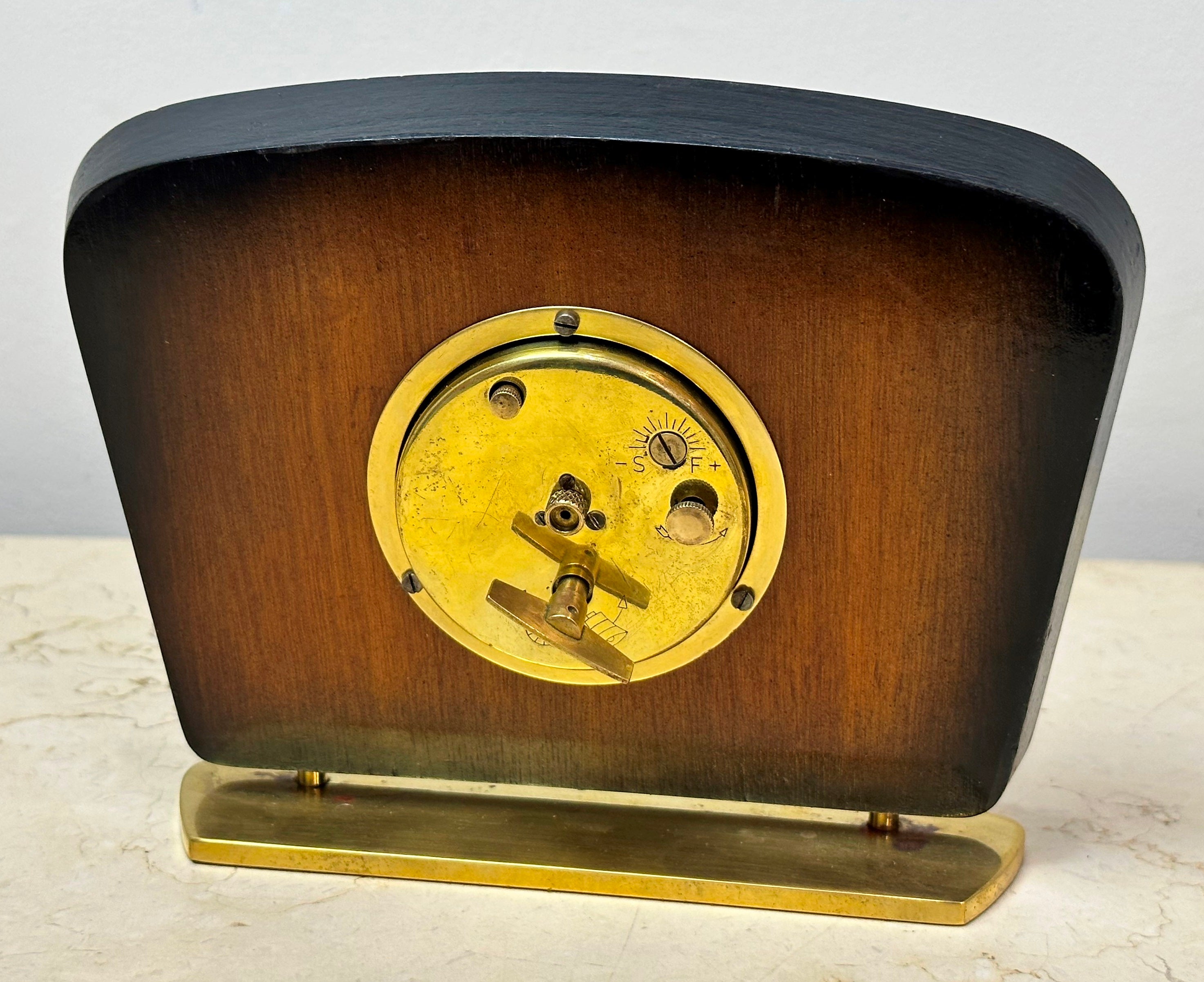 Vintage EUROPA German Alarm Bedside Desk Clock | Adelaide Clocks