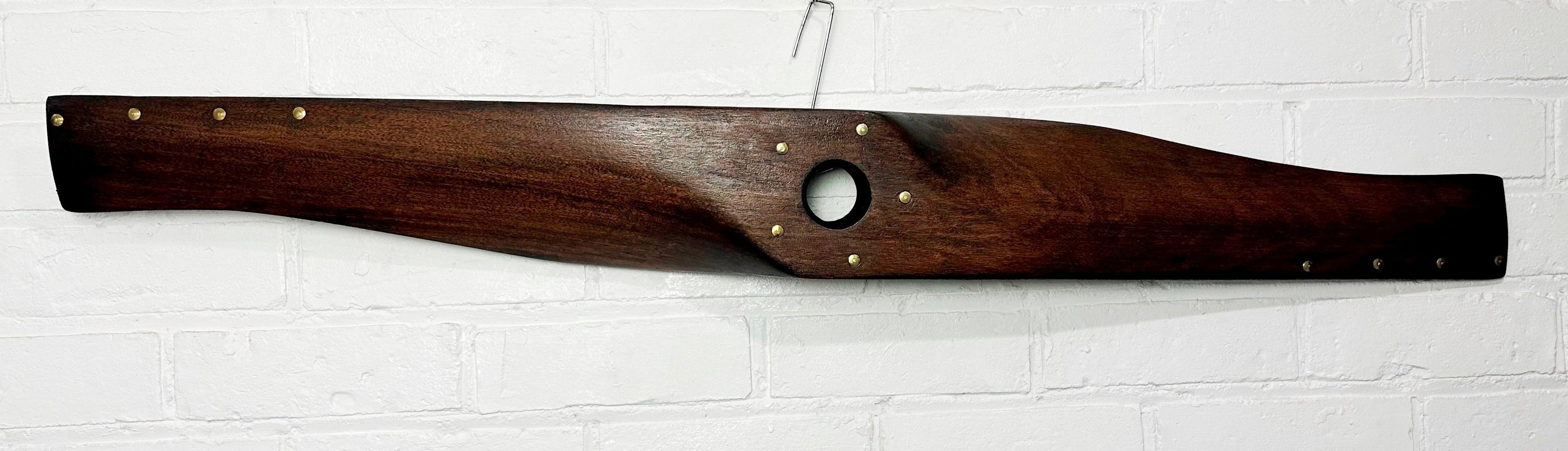 Vintage Original Airplane Aviation / Airboat Wooden Propeller Blade | Adelaide Clocks