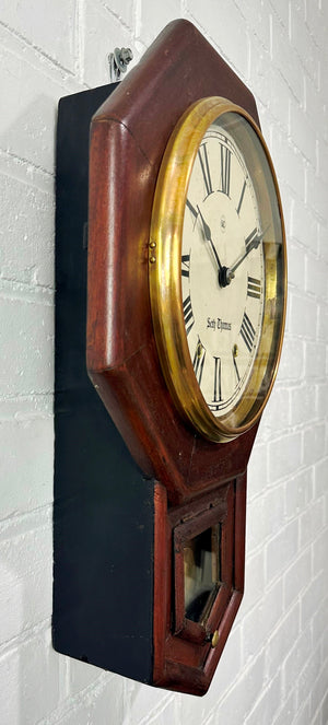 Original Antique Seth Thomas Chime Wall Clock | Adelaide Clocks