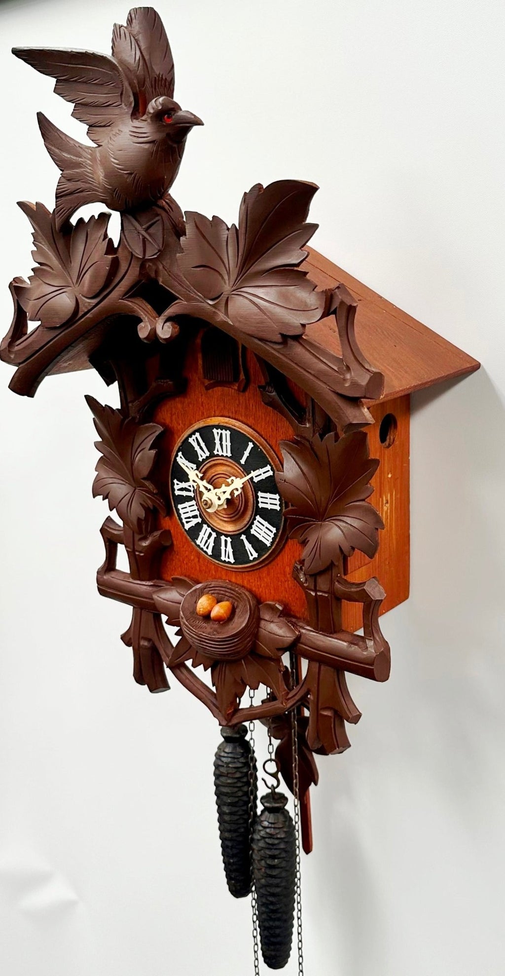 Vintage Black forest Cuckoo Bird Chime Wall Clock | Adelaide Clocks