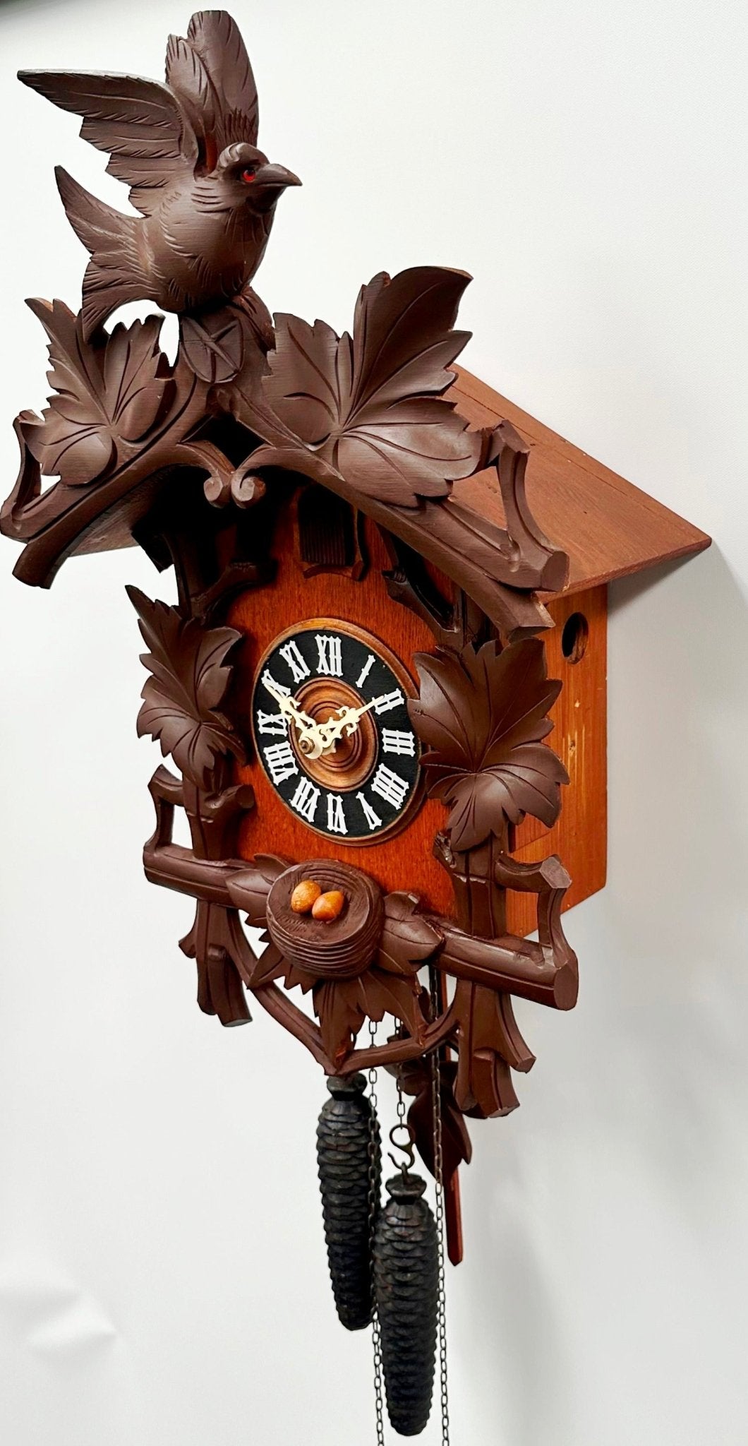 Vintage Black forest Cuckoo Bird Chime Wall Clock | Adelaide Clocks