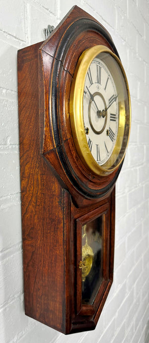 Antique Original MEIJI Pendulum Chime Wall Clock | Adelaide Clocks