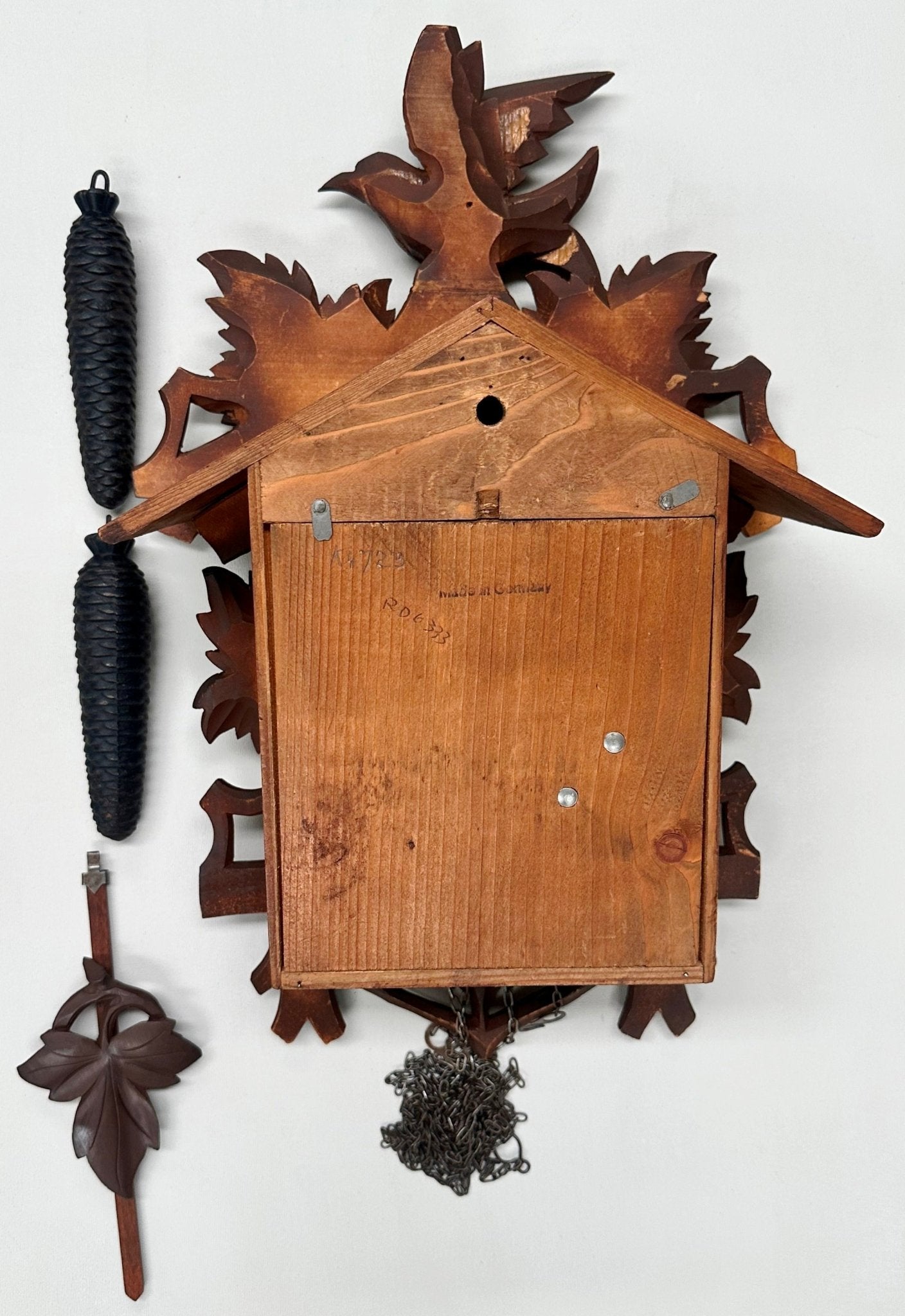 Vintage Black forest Cuckoo Bird Chime Wall Clock | Adelaide Clocks