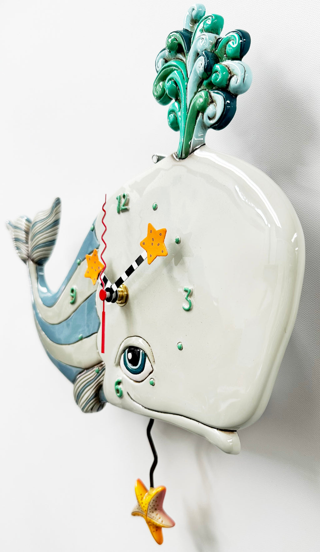 NEW Sea Whale Quartz Wall Clock | Adelaide Clocks