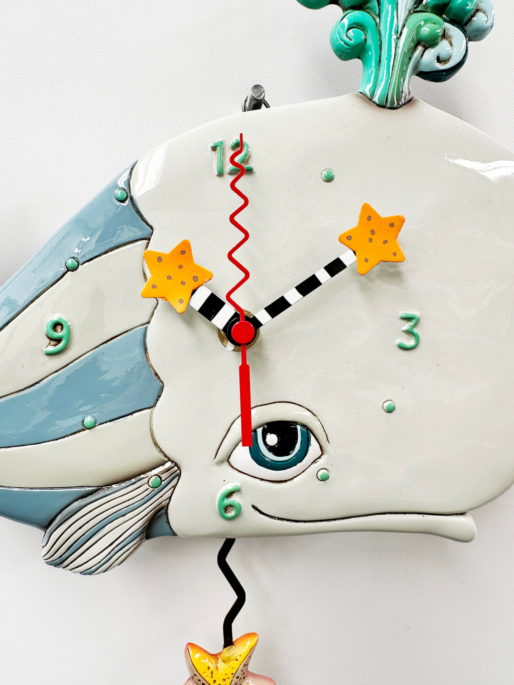 NEW Sea Whale Quartz Wall Clock | Adelaide Clocks