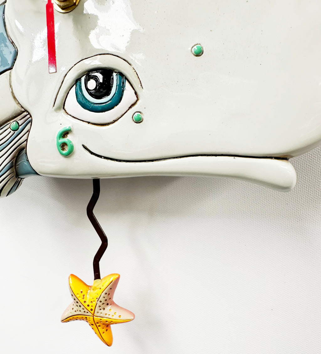 NEW Sea Whale Quartz Wall Clock | Adelaide Clocks