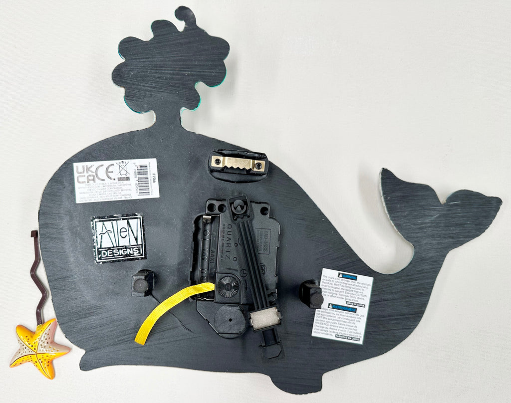 NEW Sea Whale Quartz Wall Clock | Adelaide Clocks