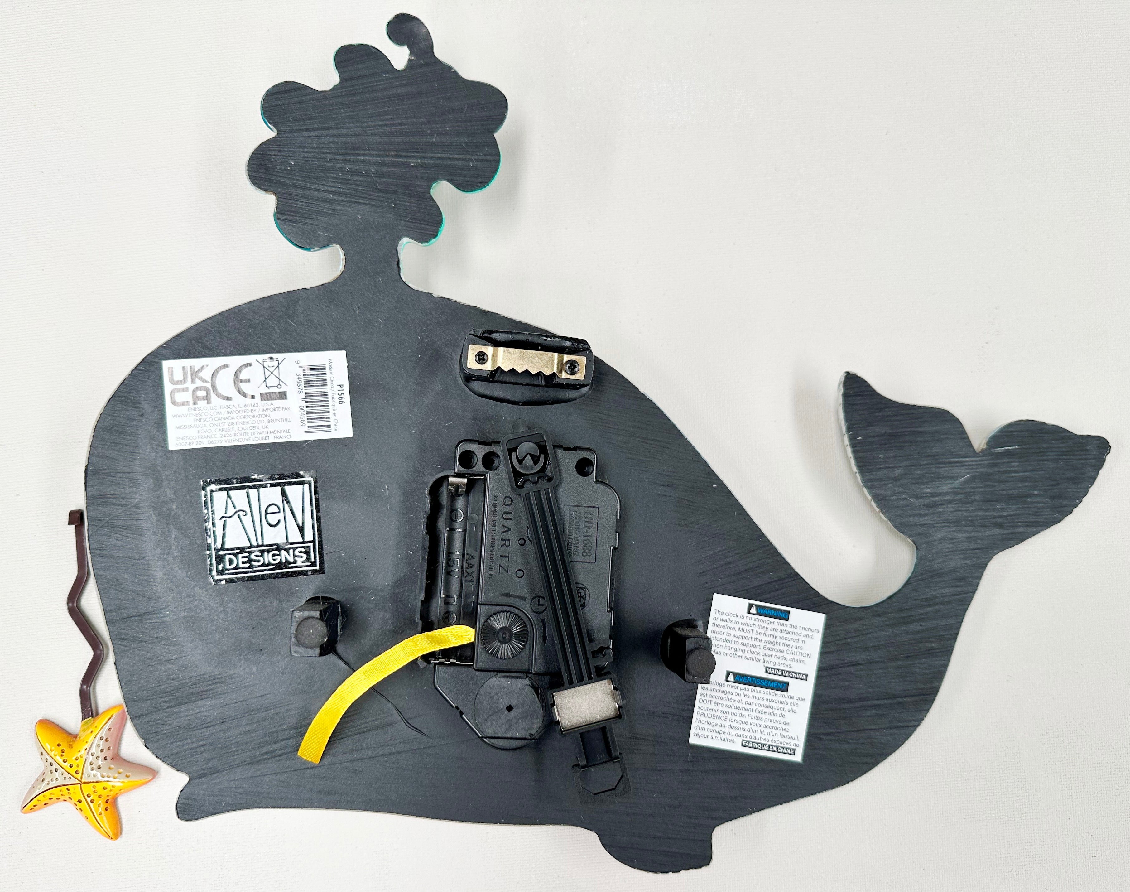 NEW Sea Whale Quartz Wall Clock | Adelaide Clocks