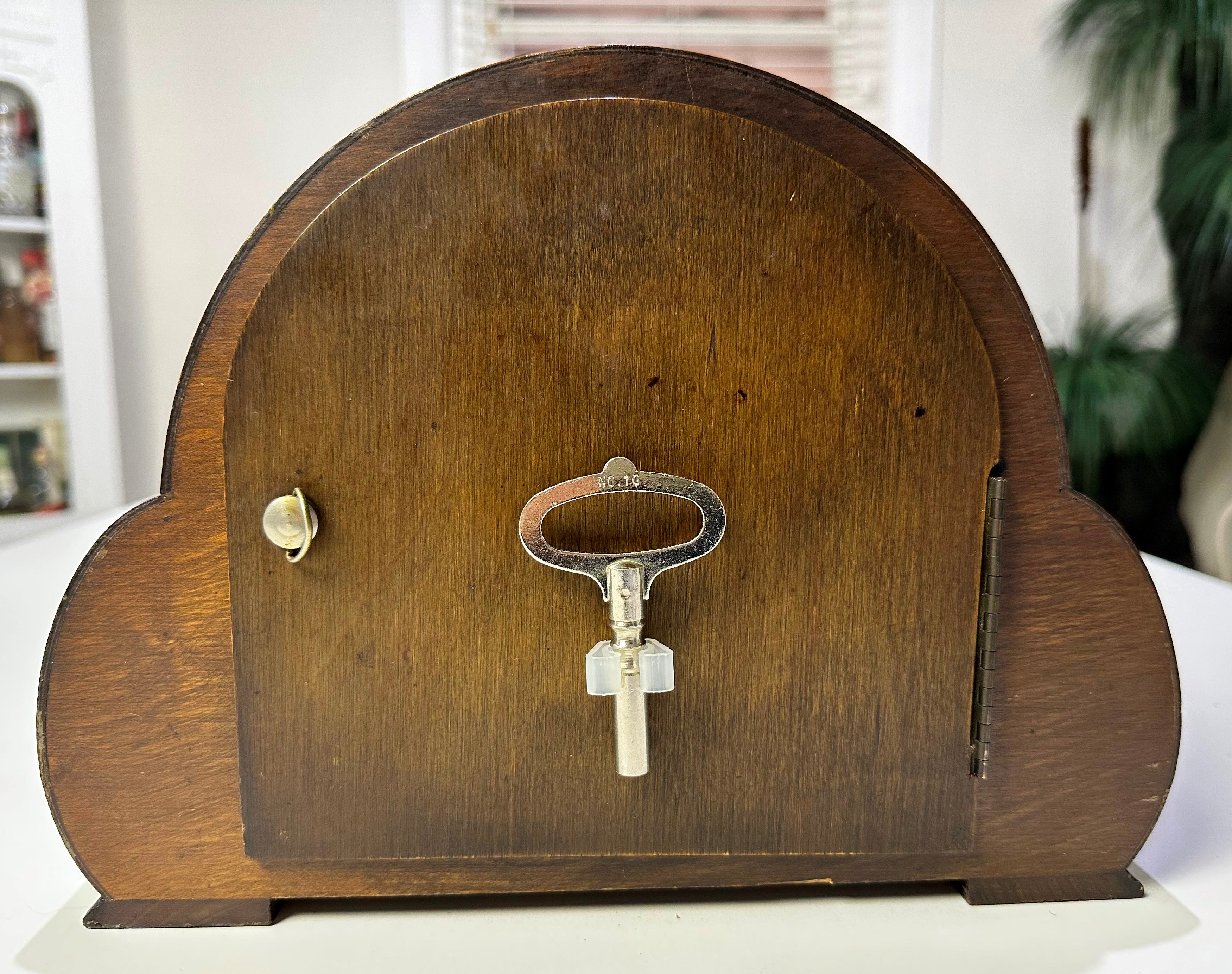 Vintage Westminster Garrad Hammer Chime Mantel Clock | Adelaide Clocks