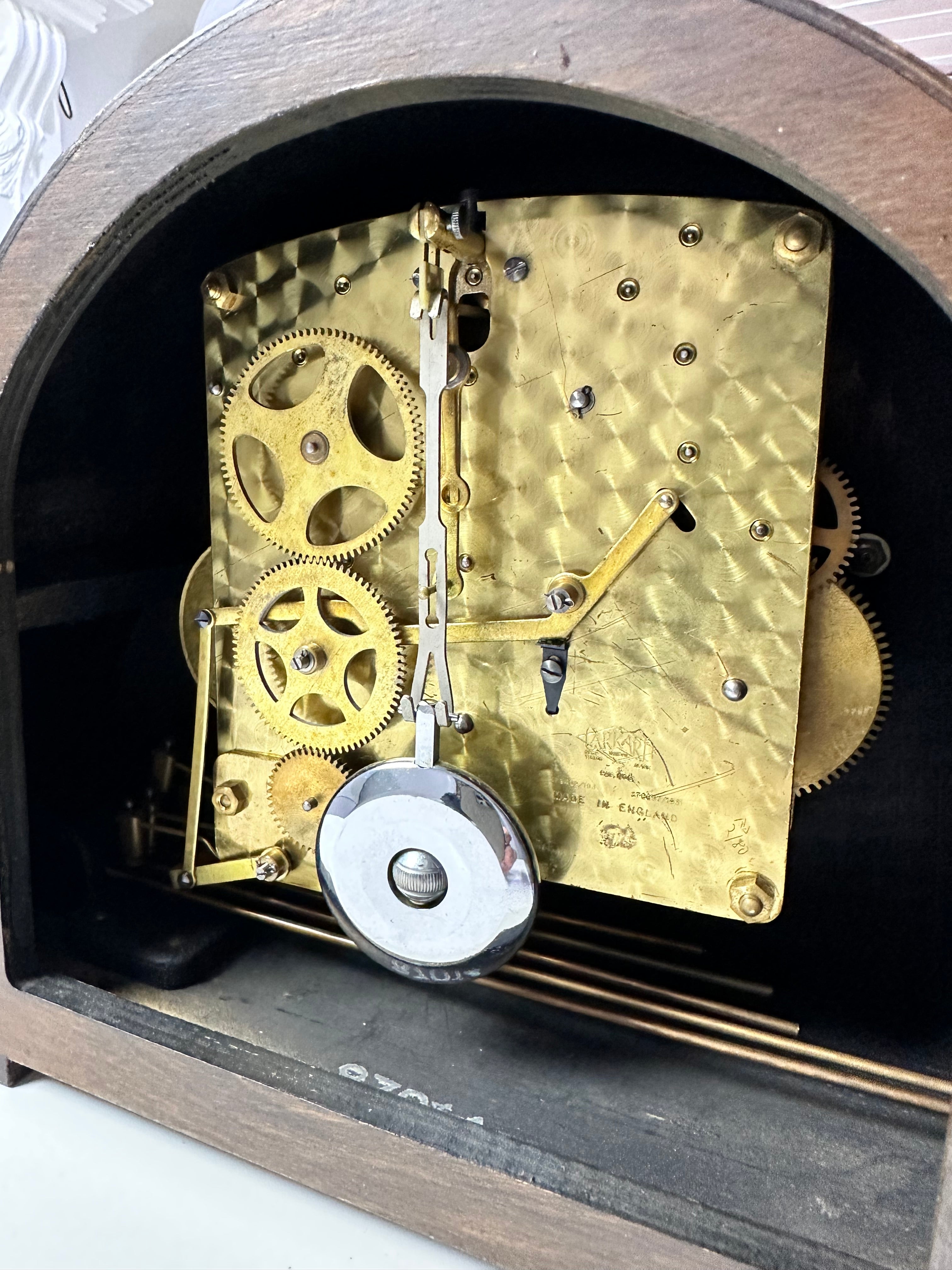 Vintage Westminster Garrad Hammer Chime Mantel Clock | Adelaide Clocks