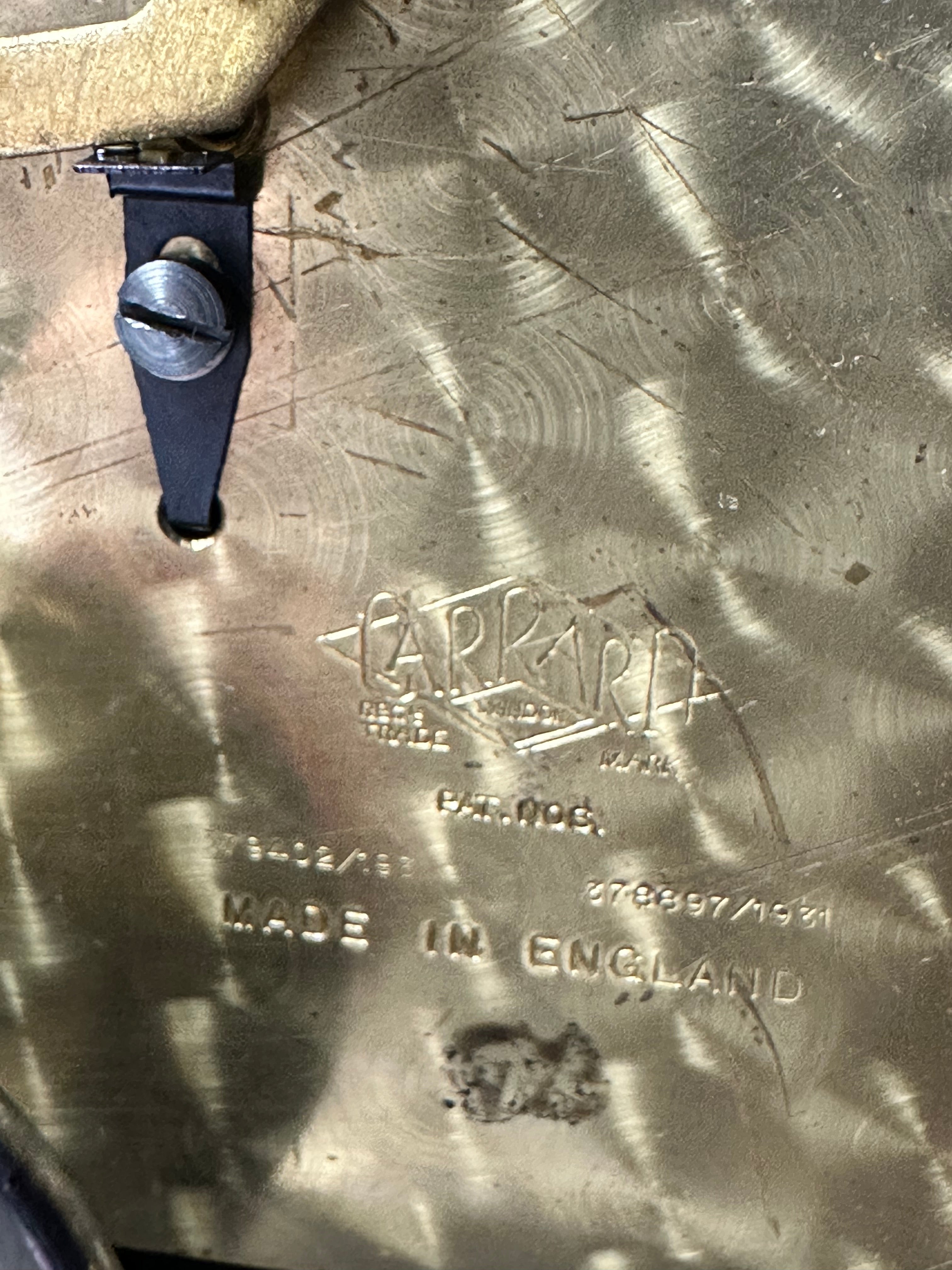 Vintage Westminster Garrad Hammer Chime Mantel Clock | Adelaide Clocks