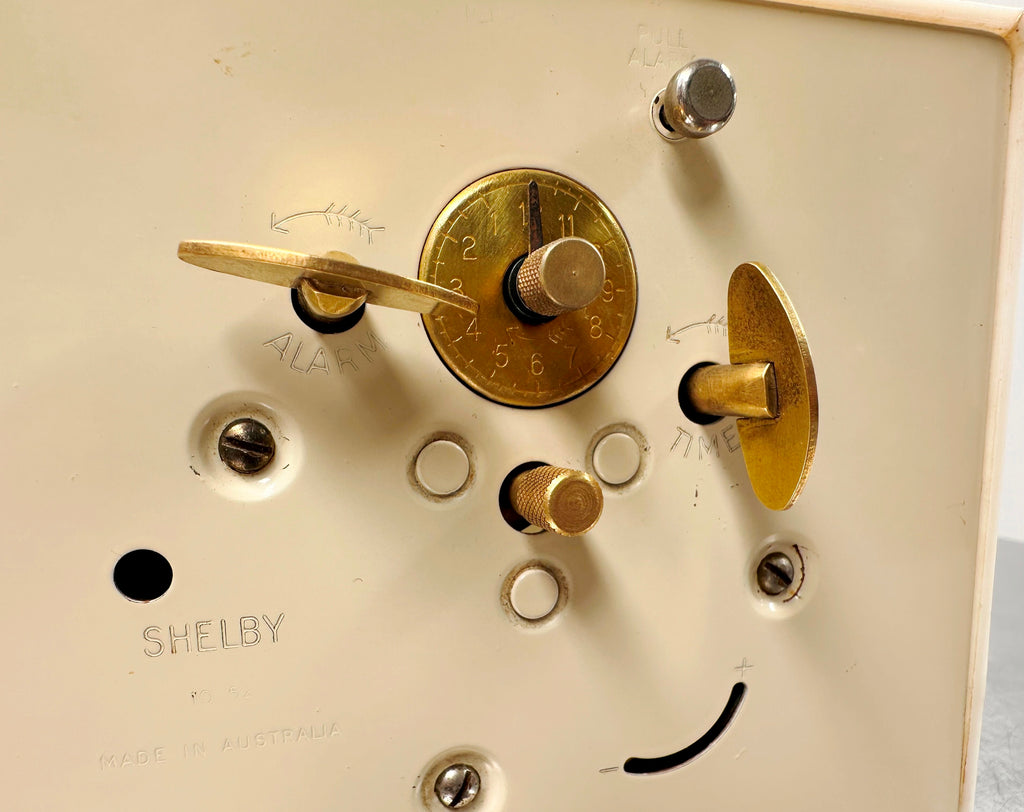  Vintage Westclox Shelby Bakelite Case Alarm Clock | Adelaide Clocks