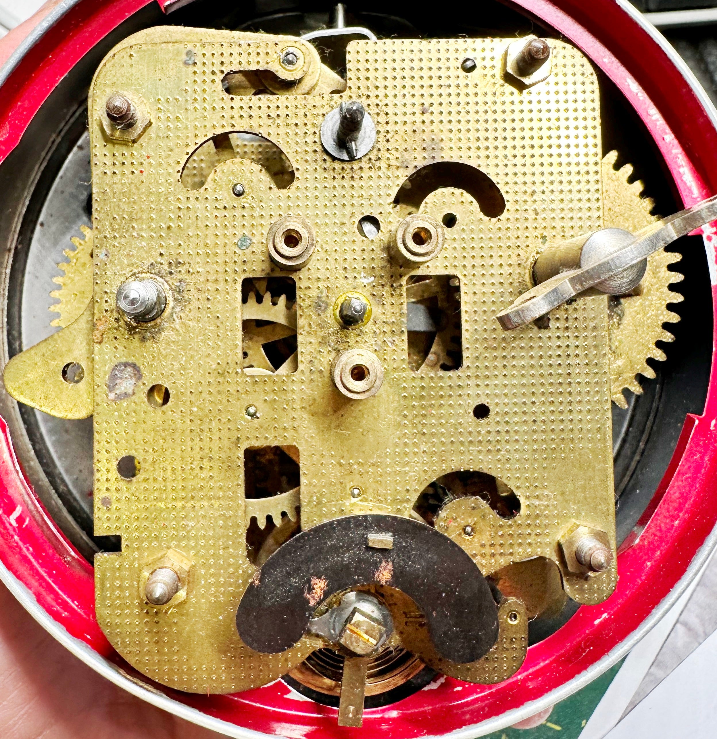 Vintage ENICAR Swiss Made Alarm Desk Clock | Adelaide Clocks