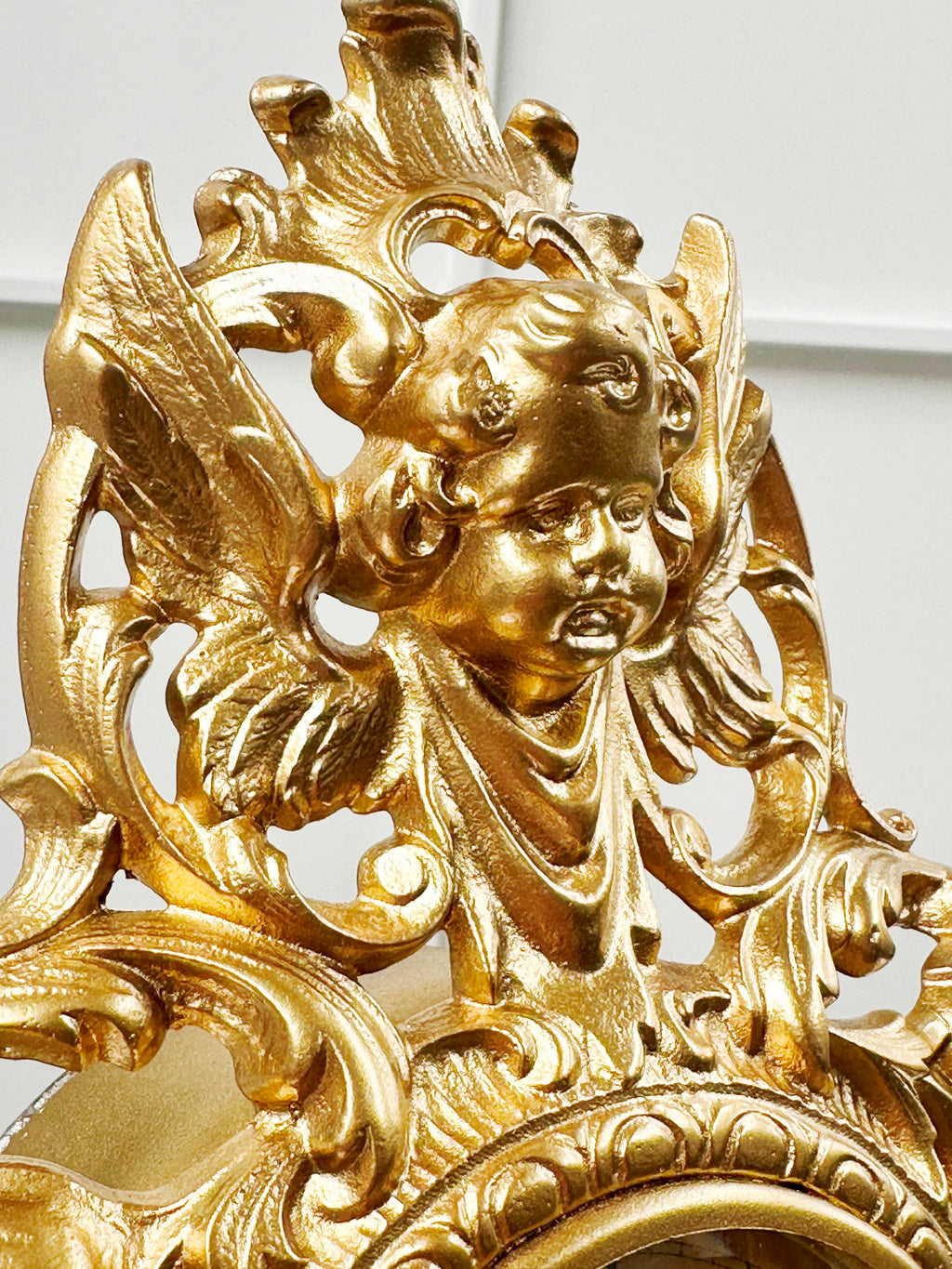 Antique Figural Western Clock Co. U.S.A. Westclox Mantel Clock | Adelaide Clocks