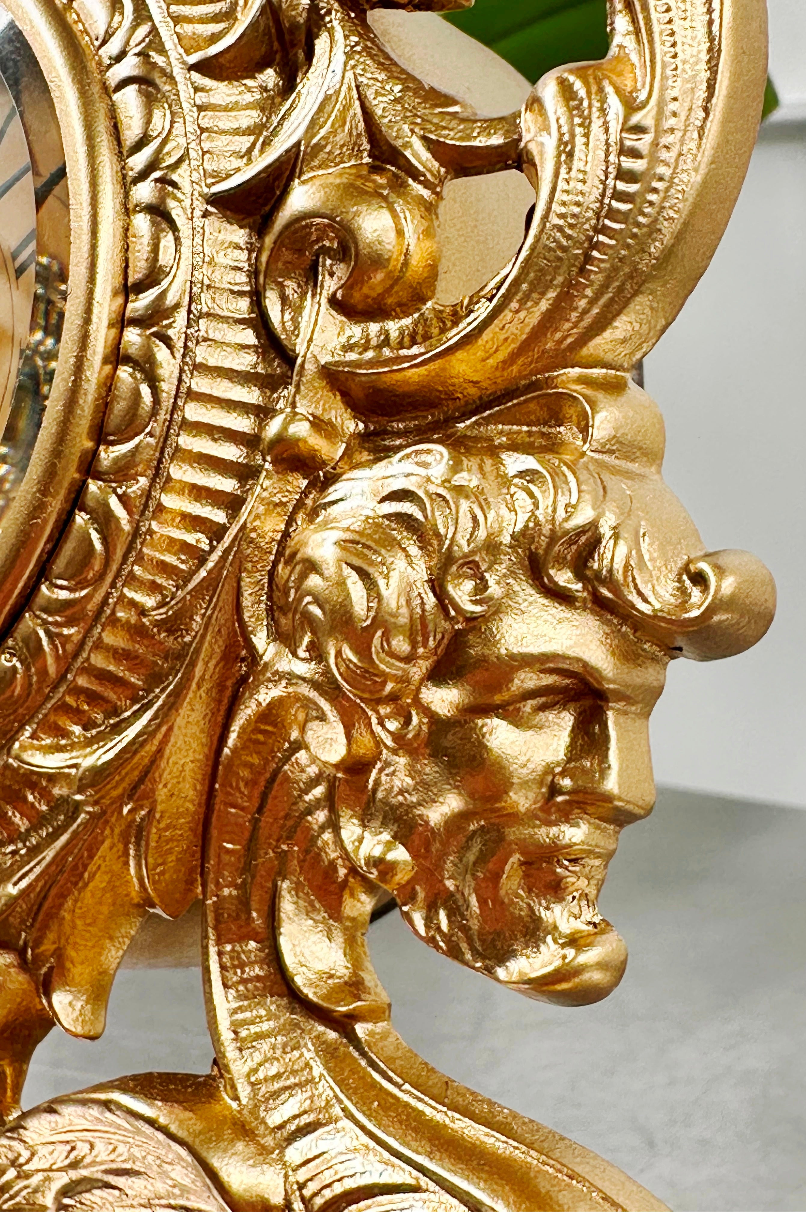 Antique Figural Western Clock Co. U.S.A. Westclox Mantel Clock | Adelaide Clocks