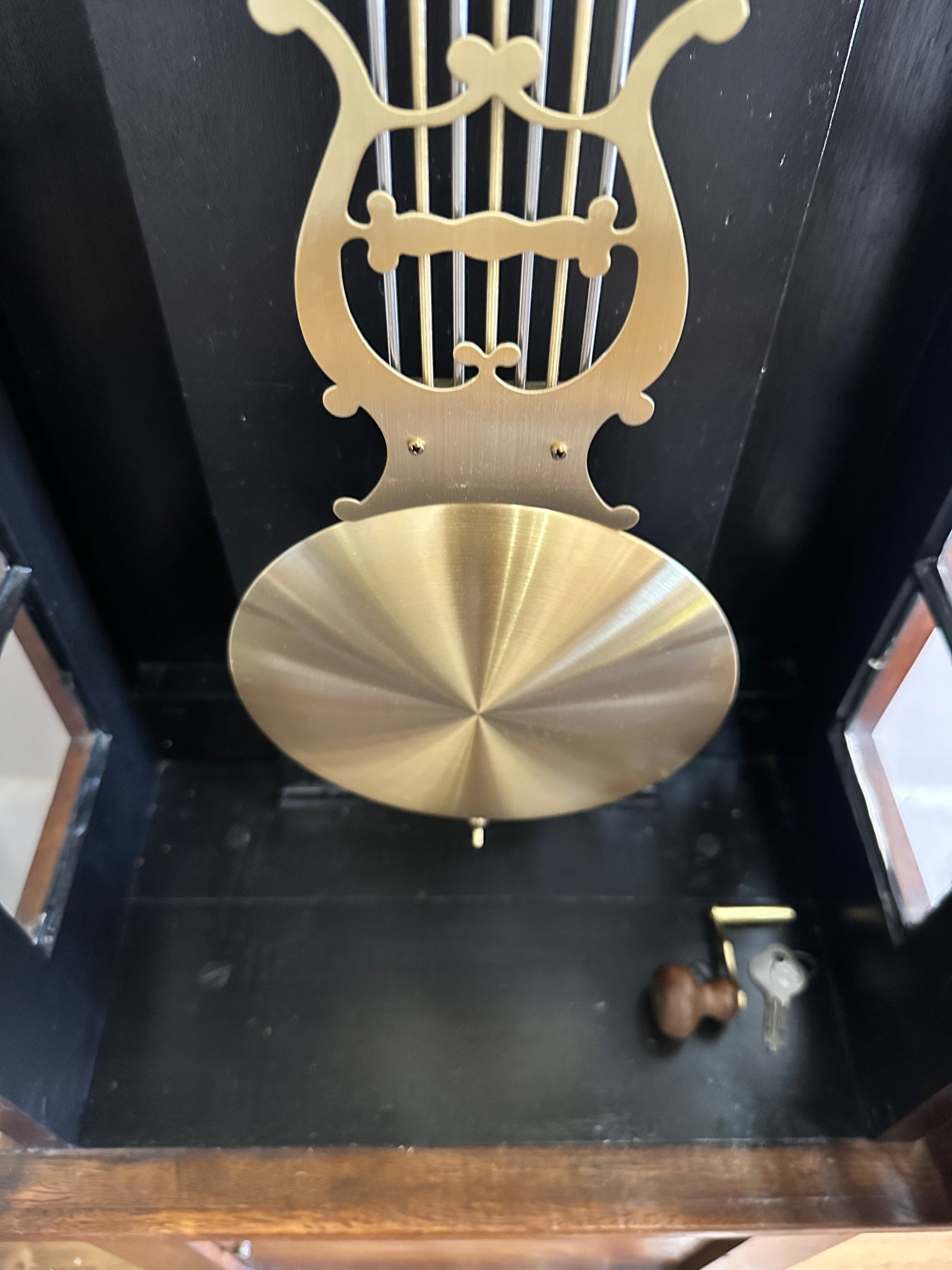 Vintage Grandfather URGOS Tempus Fugit Westminster Chime Clock | Adelaide Clocks