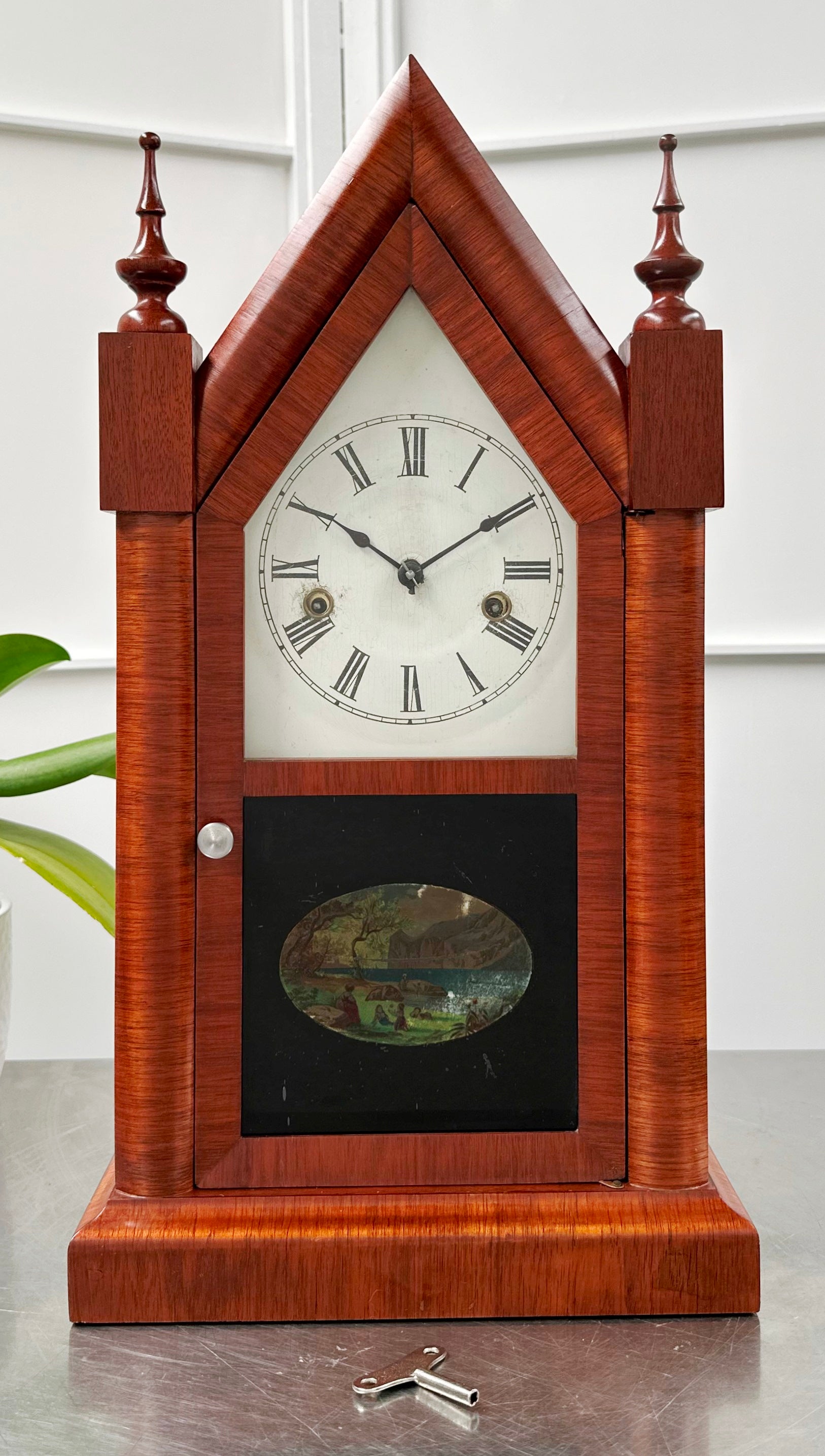 Antique Ansonia Gothic Mantel Clock U.S.A. | Adelaide Clocks