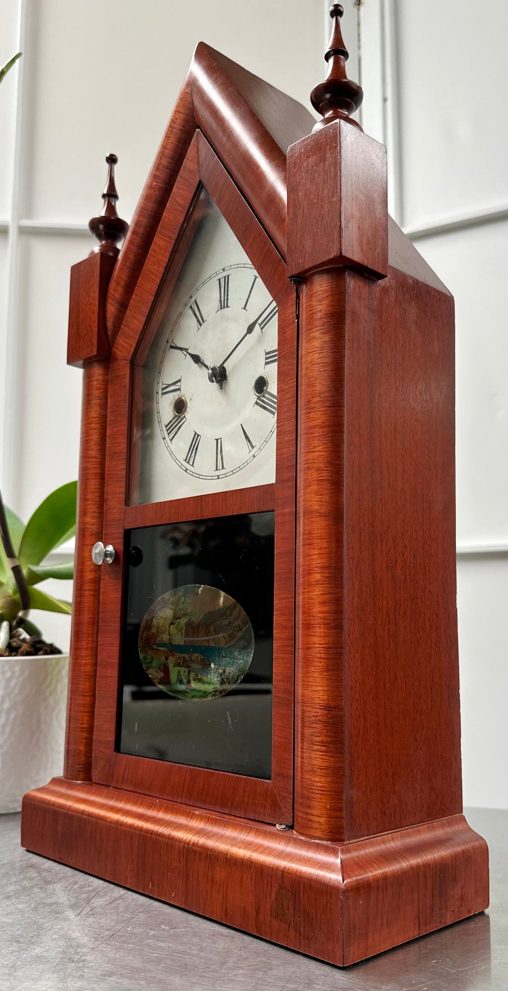 Antique Ansonia Gothic Mantel Clock U.S.A. | Adelaide Clocks