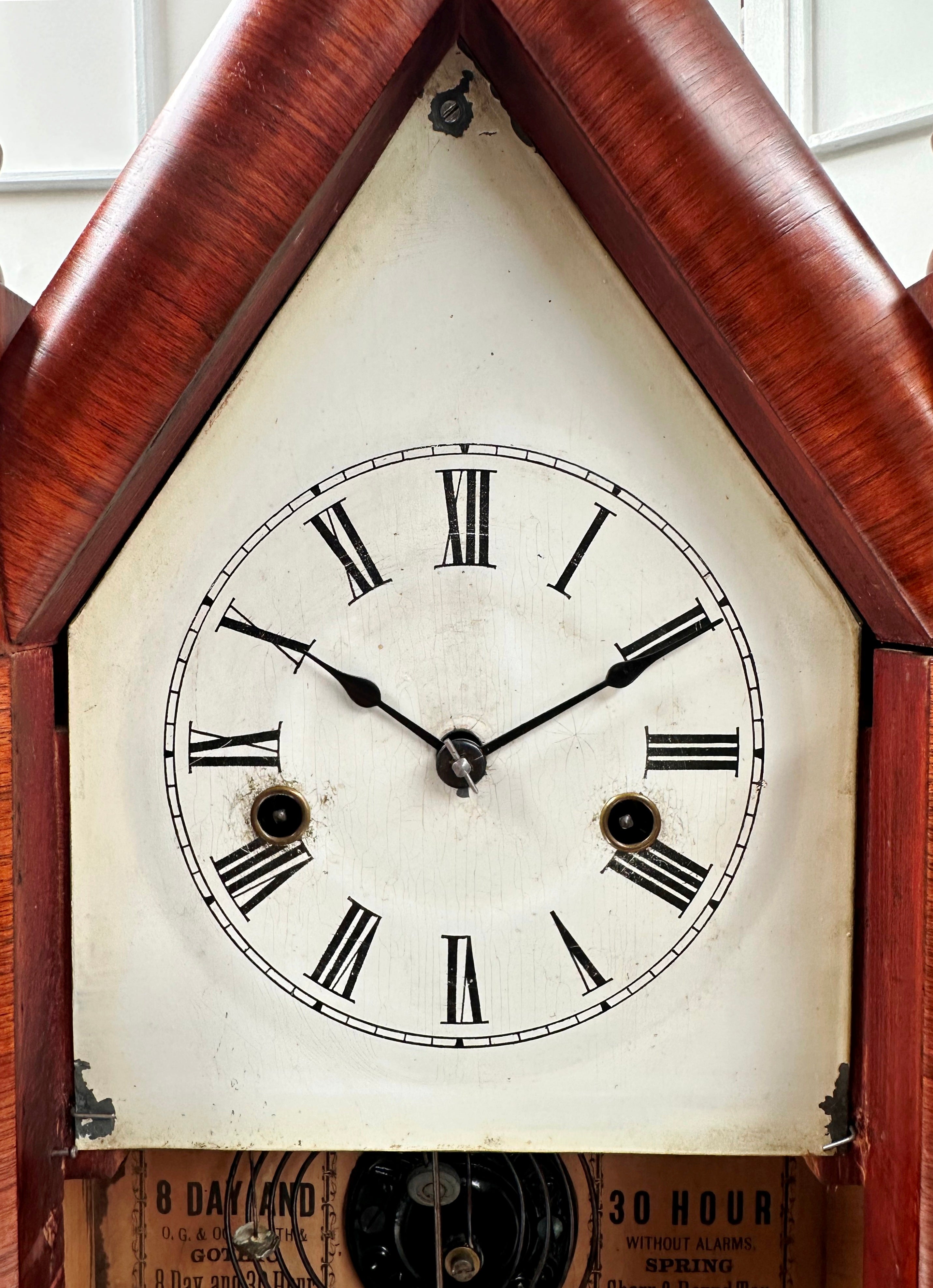 Antique Ansonia Gothic Mantel Clock U.S.A. | Adelaide Clocks