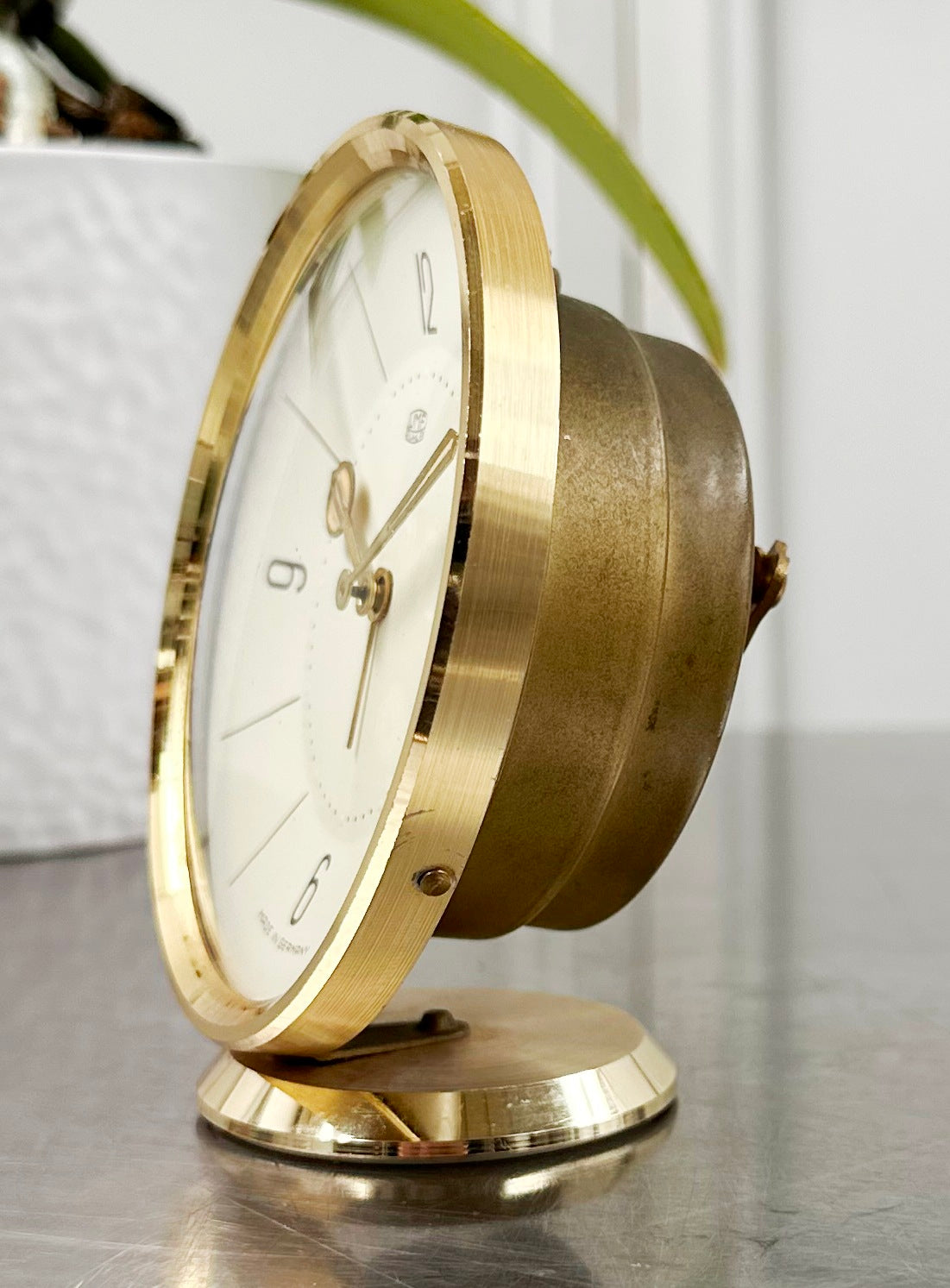 Vintage UMF RUHLA German Alarm Desk Clock | Adelaide Clocks