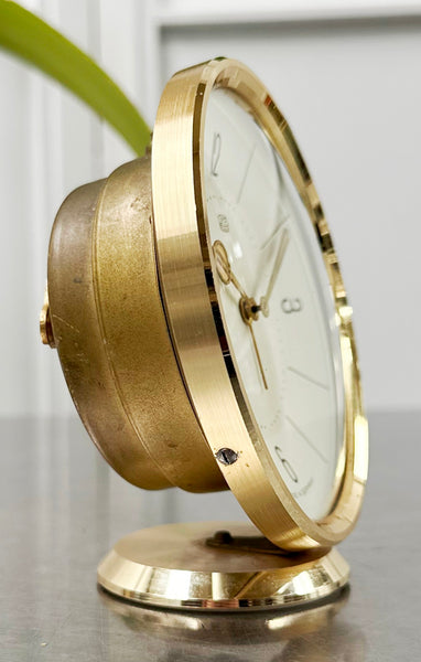 Vintage UMF RUHLA German Alarm Desk Clock | Adelaide Clocks