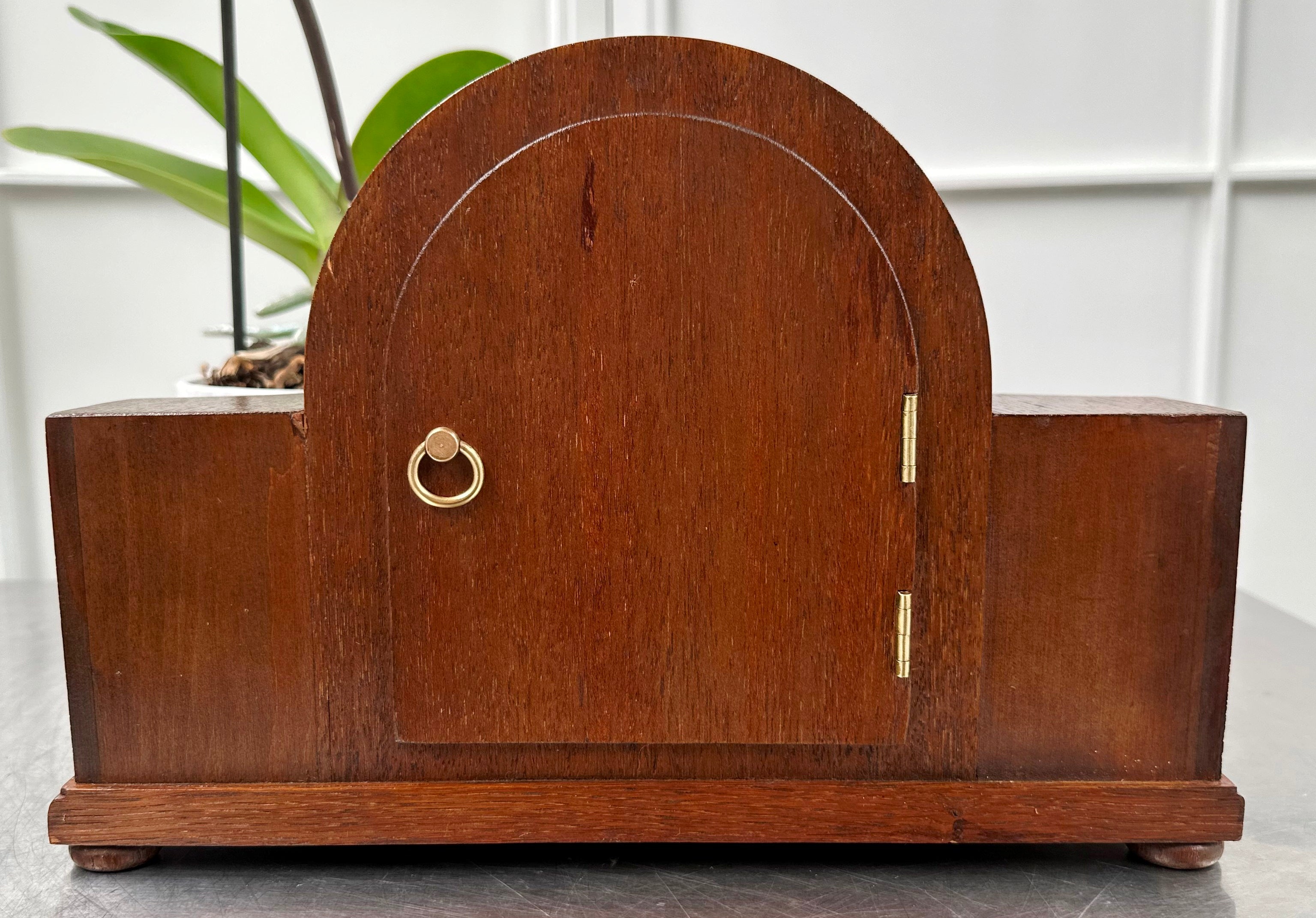 Vintage HAC Hammer on Coil Strike Mantel Clock | Adelaide Clocks