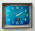Vintage Manix Television Perpetual Calendar Battery Wall Clock  | Adelaide Clocks