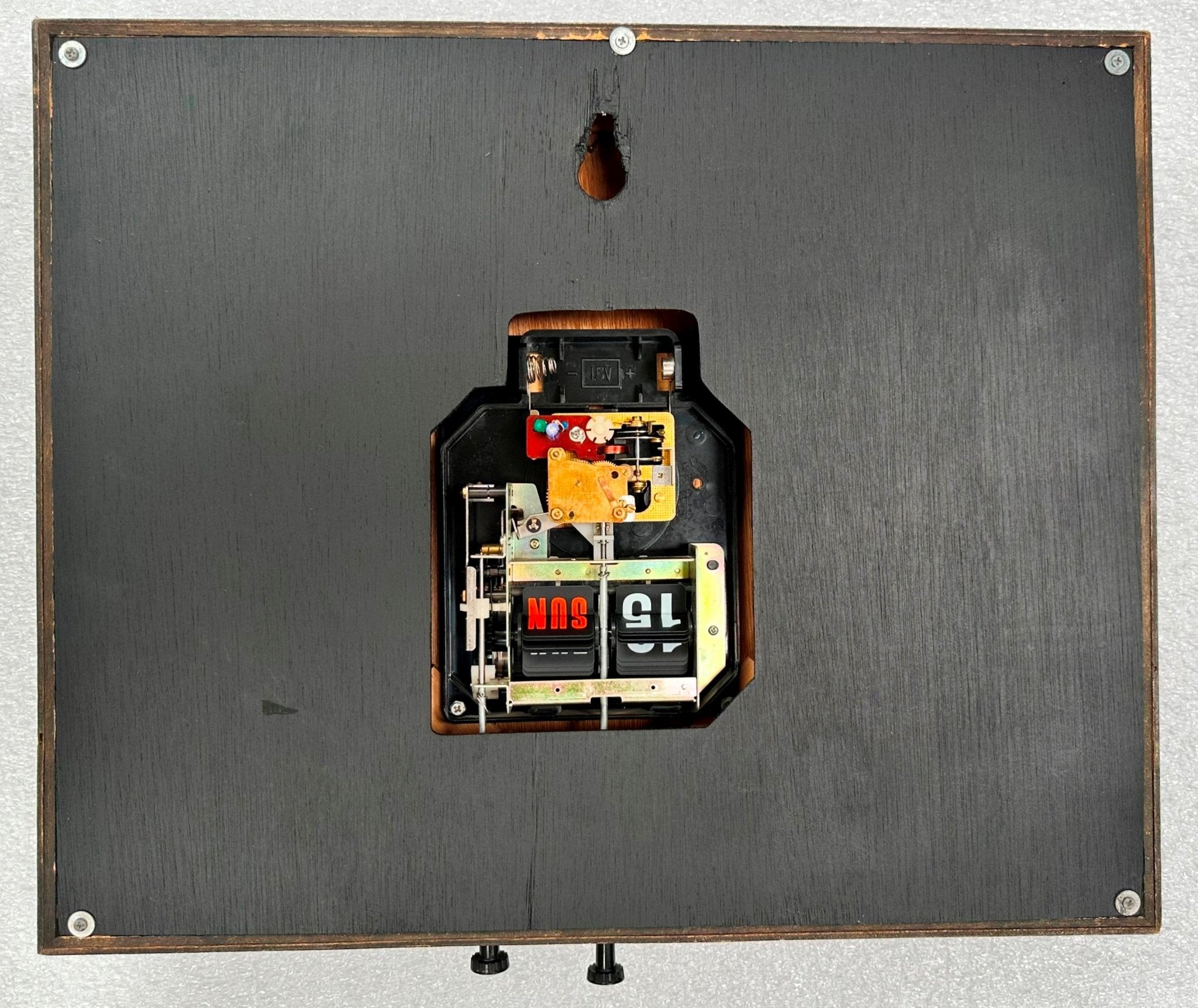Vintage Manix Television Perpetual Calendar Battery Wall Clock  | Adelaide Clocks