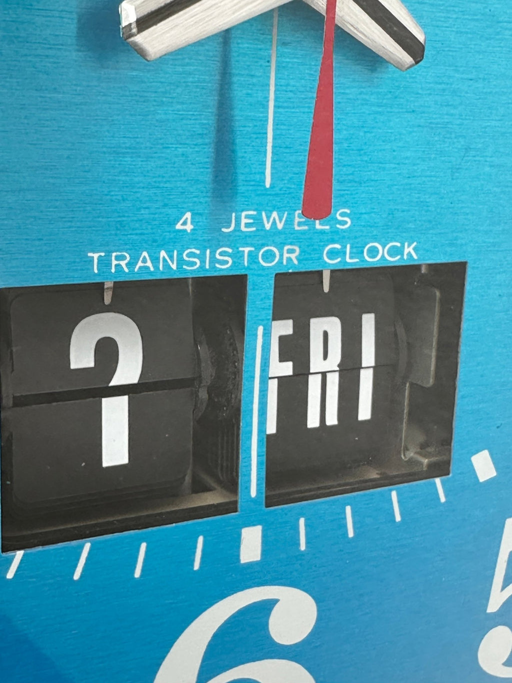 Vintage Manix Television Perpetual Calendar Battery Wall Clock  | Adelaide Clocks