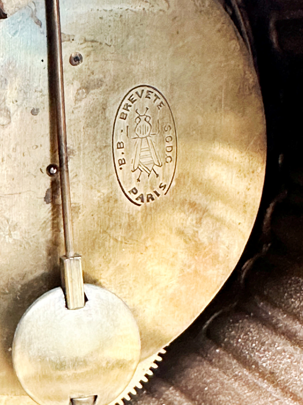 Antique Original Ormolu Spelter French Pendulum Clock | Adelaide Clocks