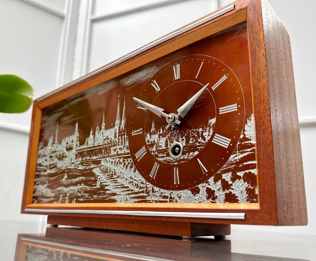 Vintage Art Deco Cathedral Mantel Clock | Adelaide Clocks