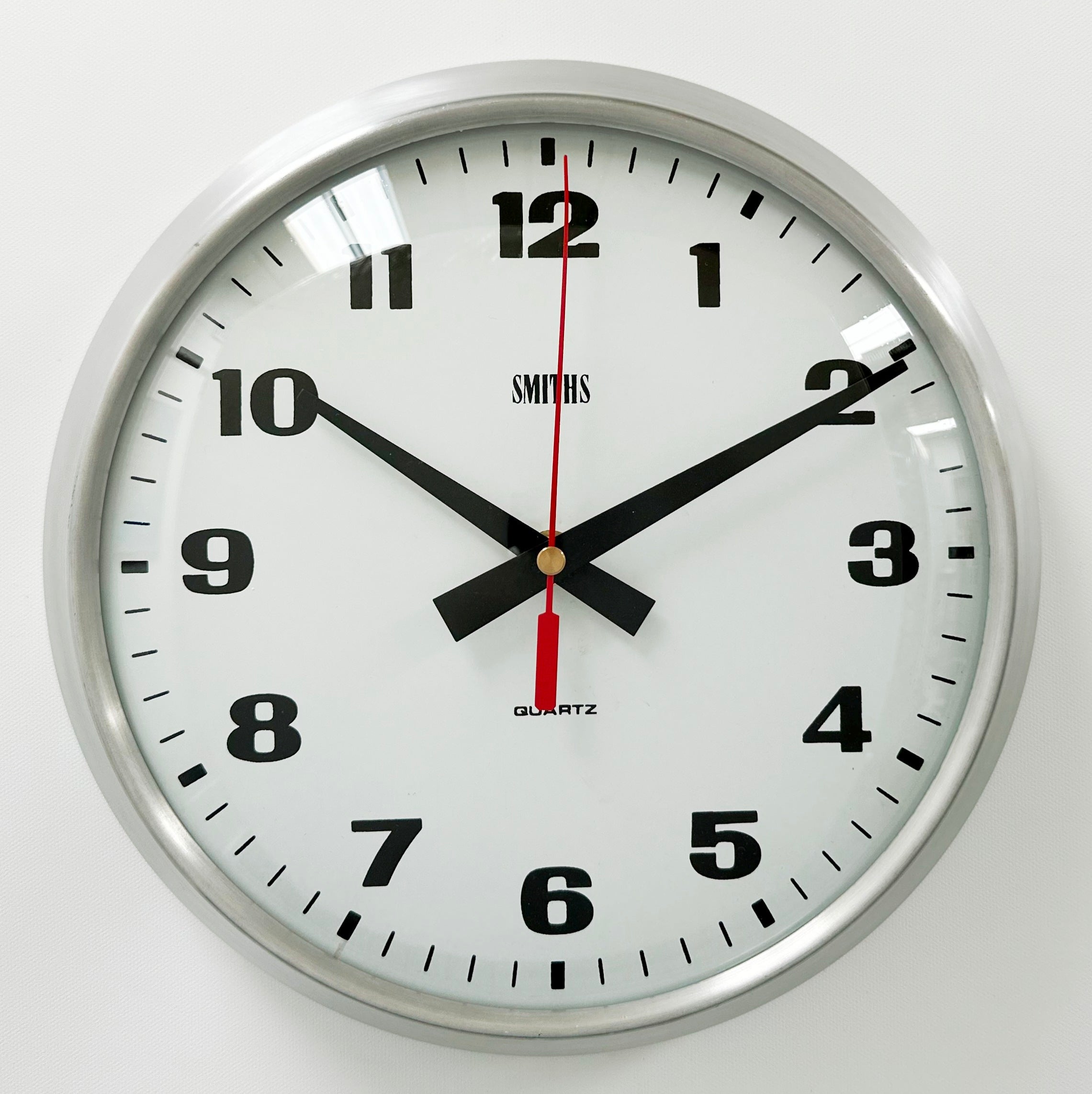 Vintage Smiths Quartz School Station Wall Clock | Adelaide Clocks