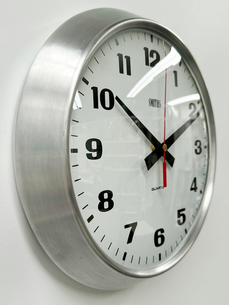 Vintage Smiths Quartz School Station Wall Clock | Adelaide Clocks