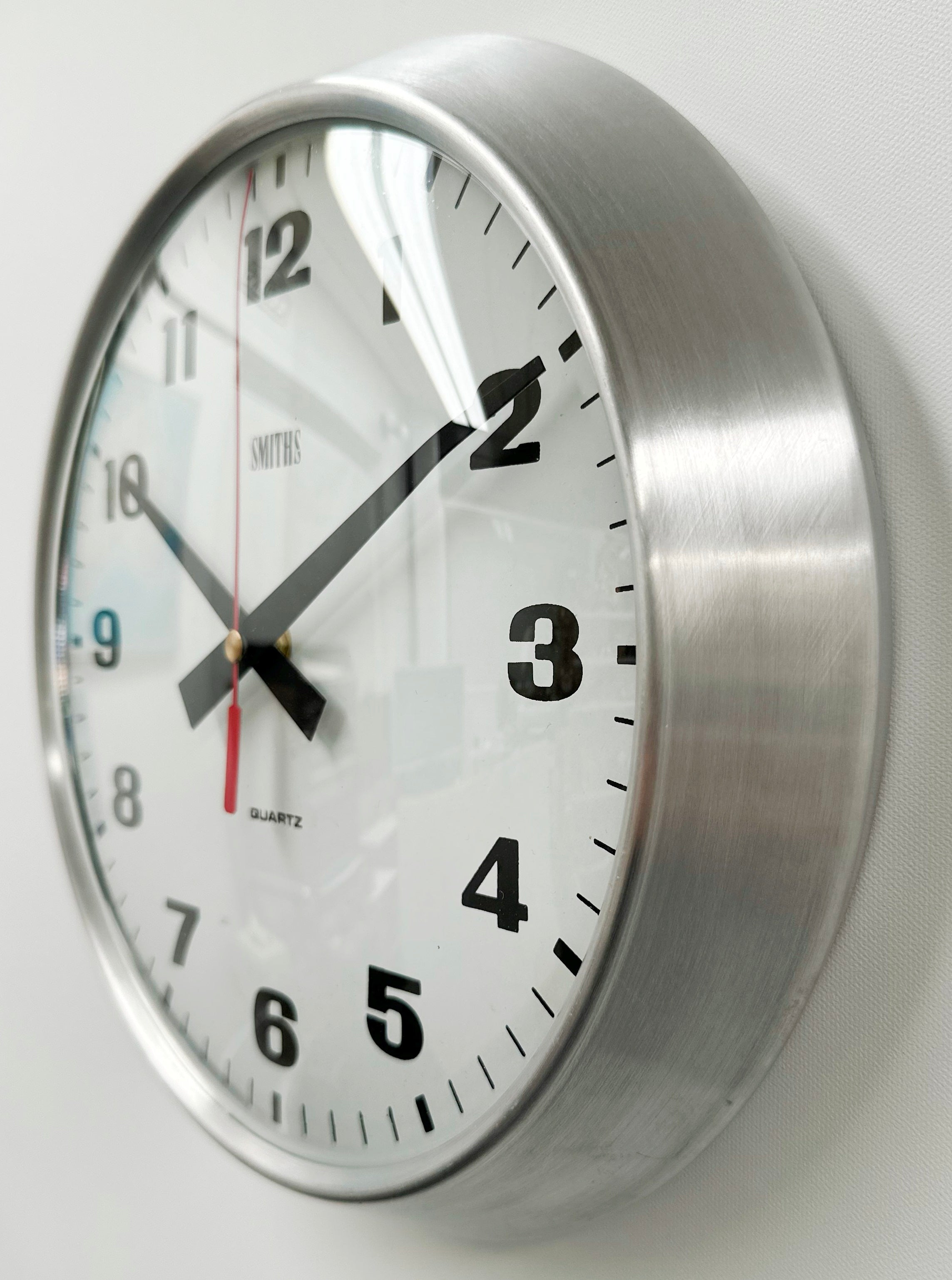 Vintage Smiths Quartz School Station Wall Clock | Adelaide Clocks