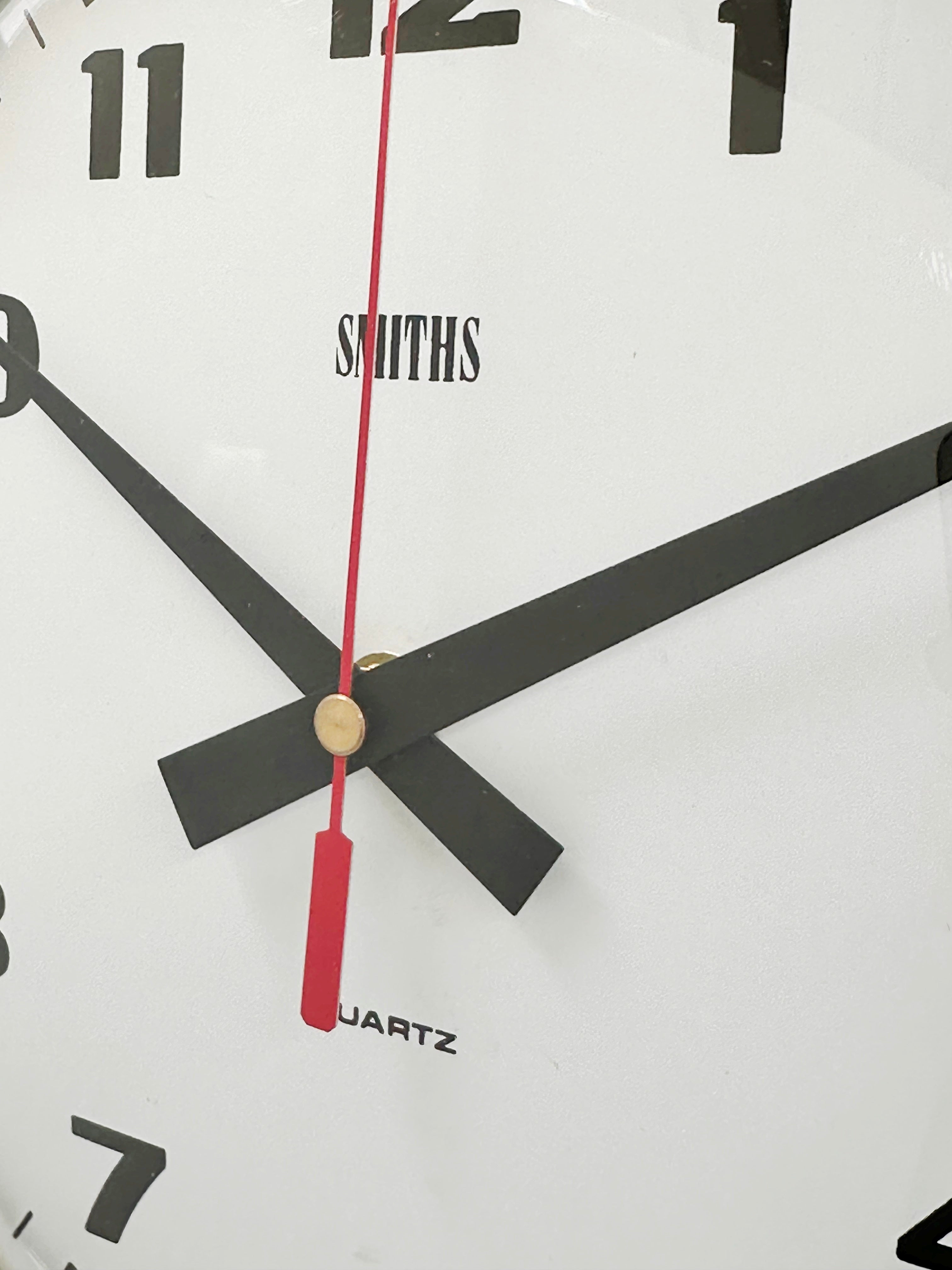 Vintage Smiths Quartz School Station Wall Clock | Adelaide Clocks